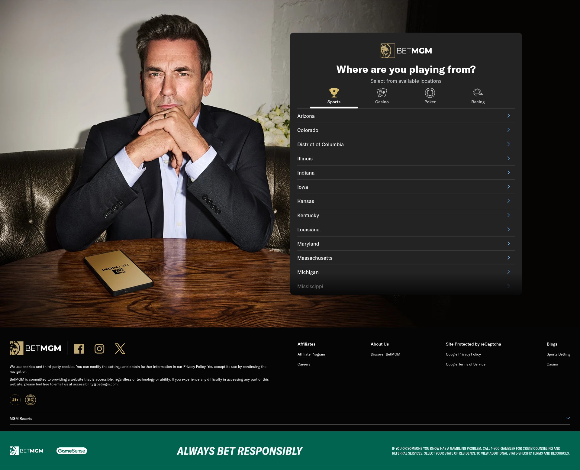 Landing Page