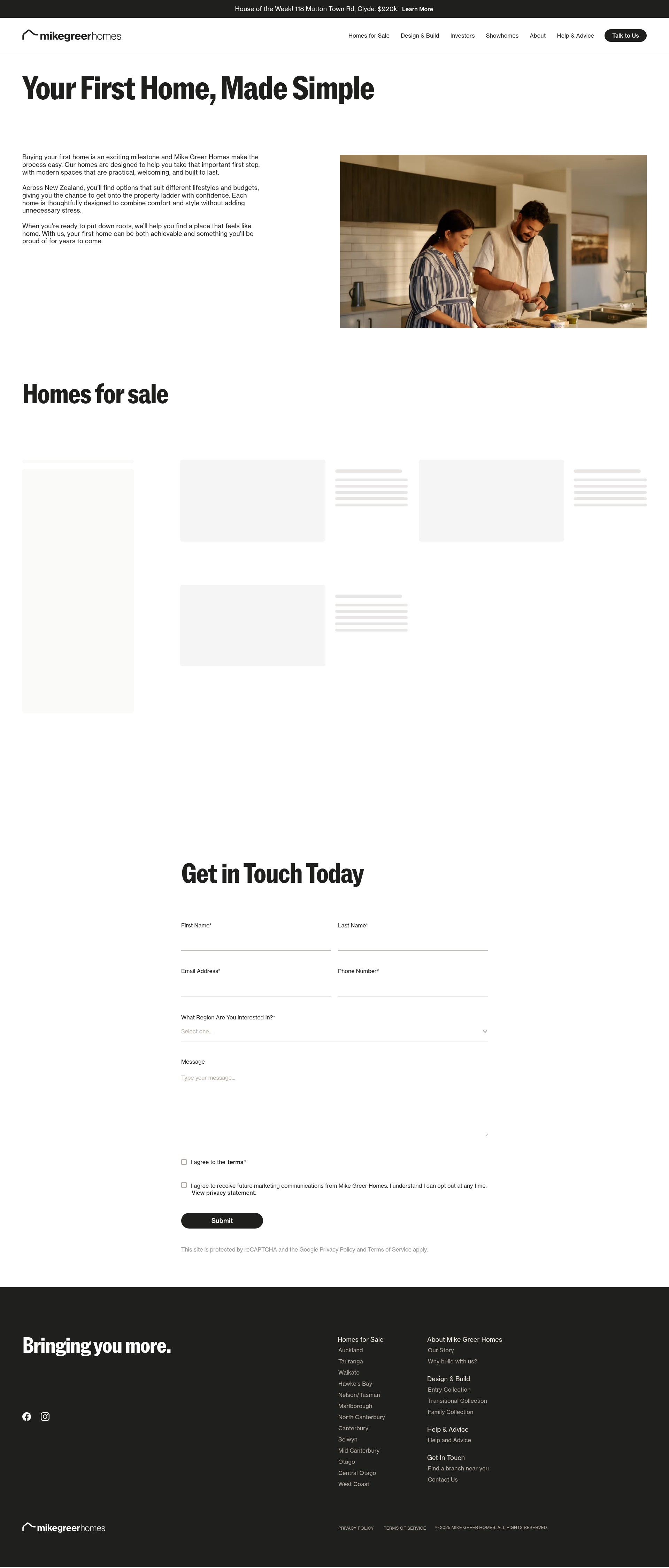Landing Page