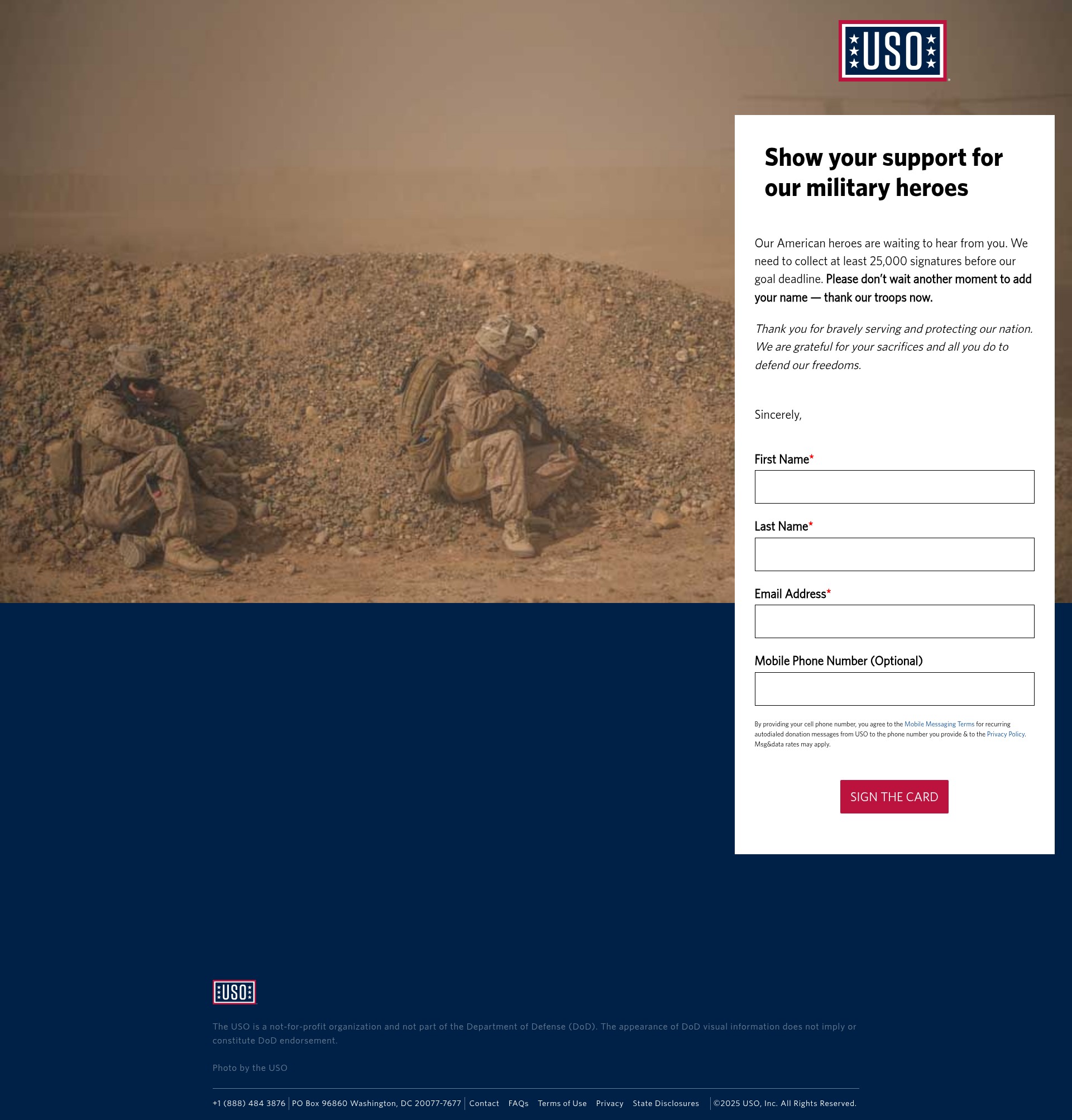 Landing Page