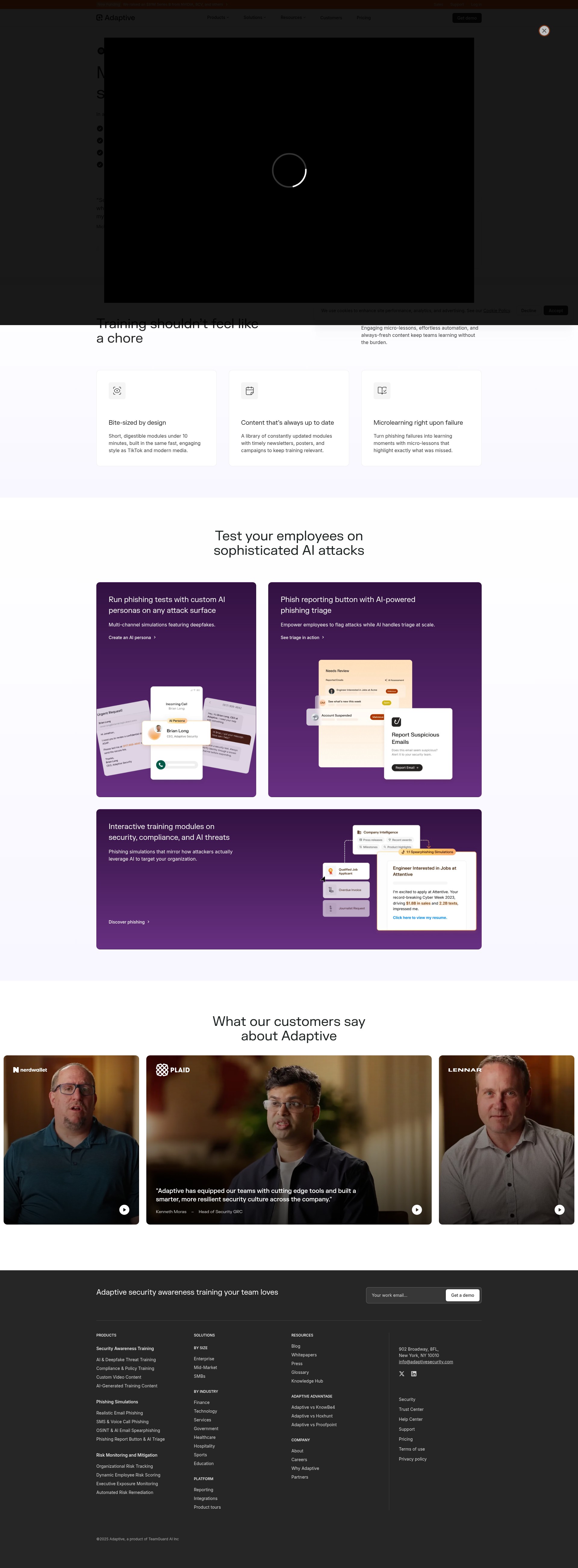 Landing Page
