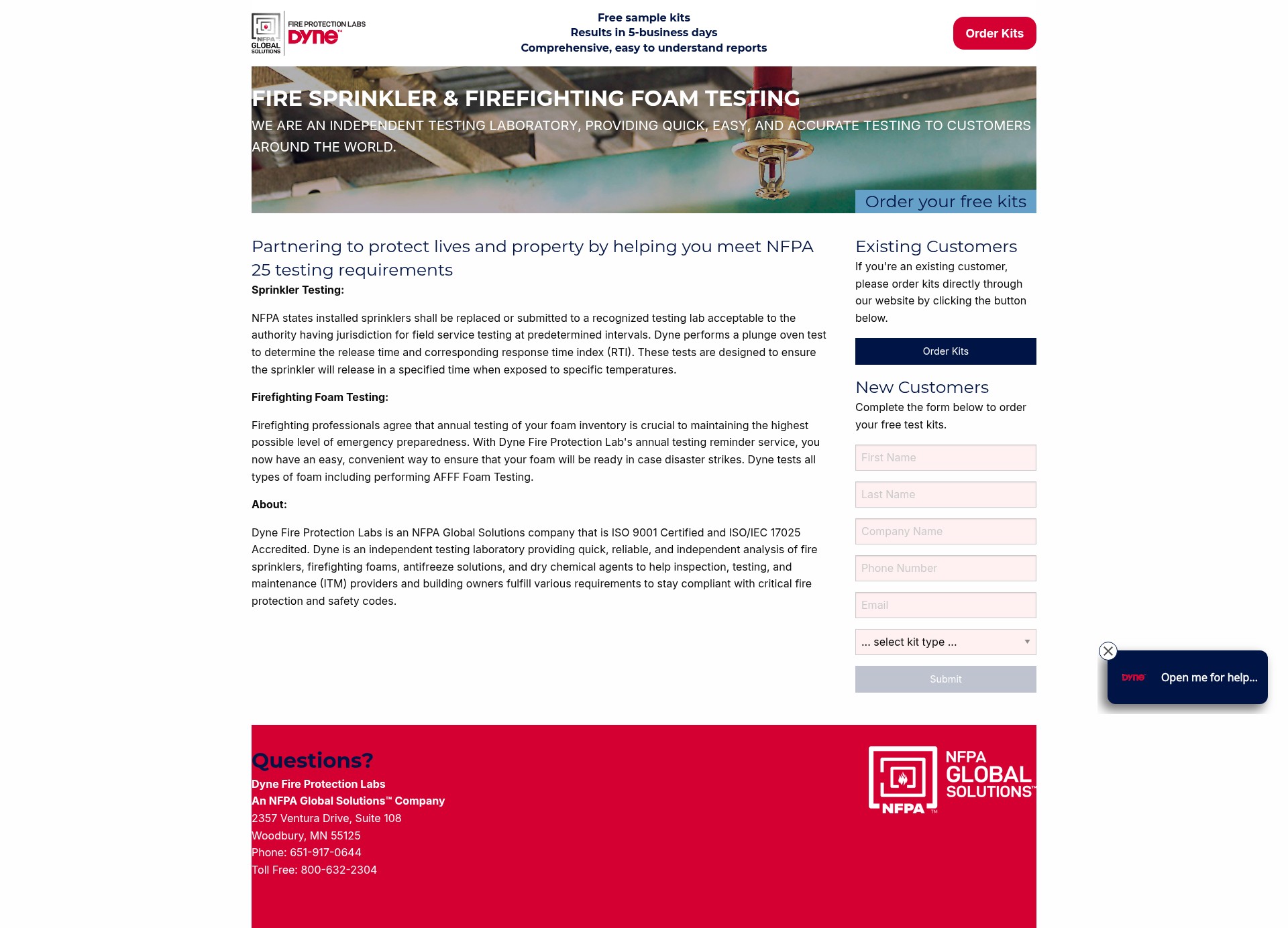 Landing Page