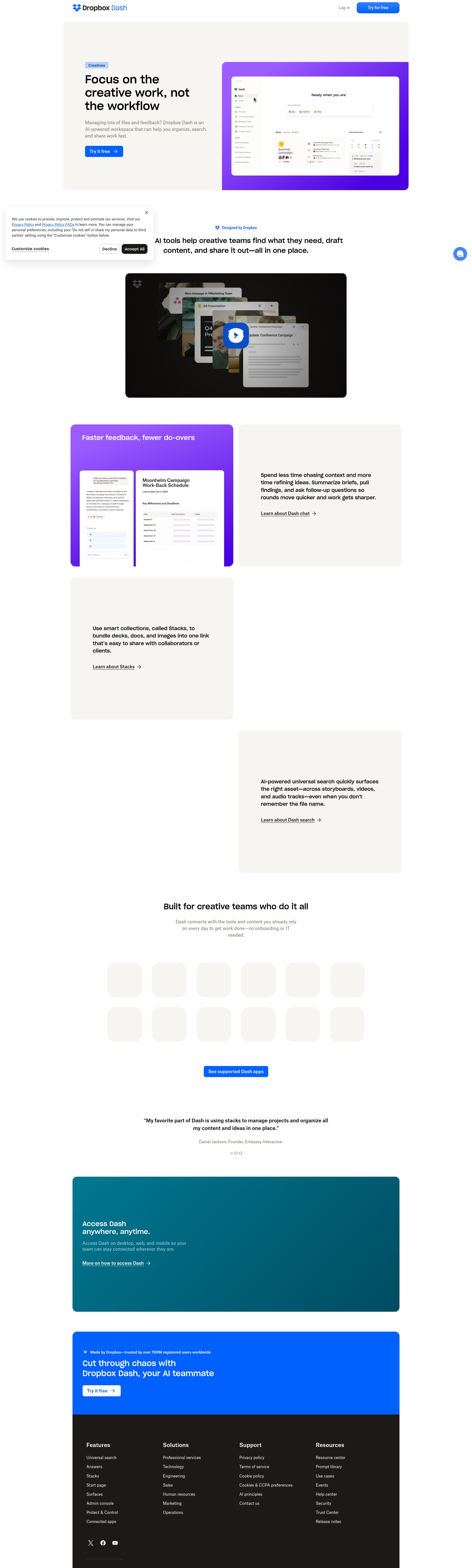 Landing Page