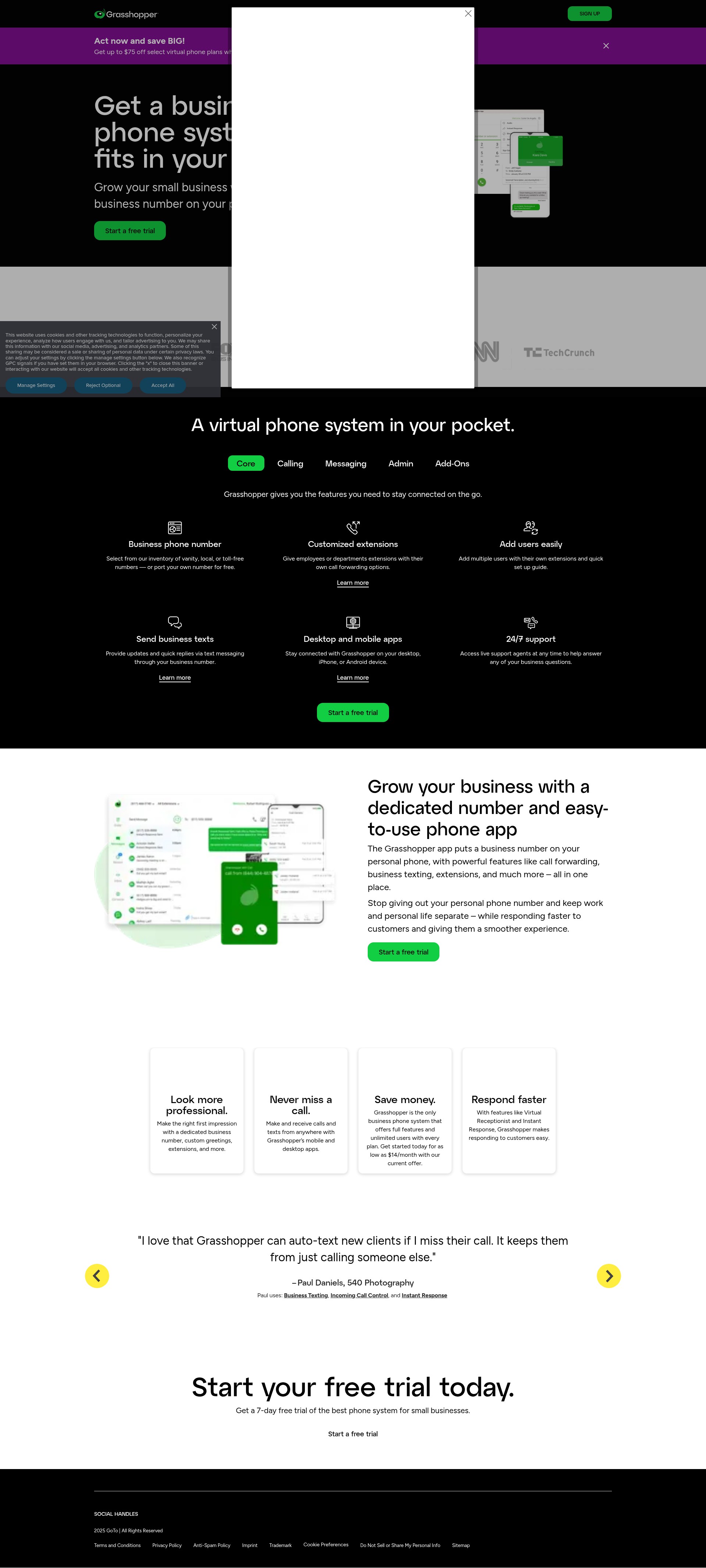 Landing Page
