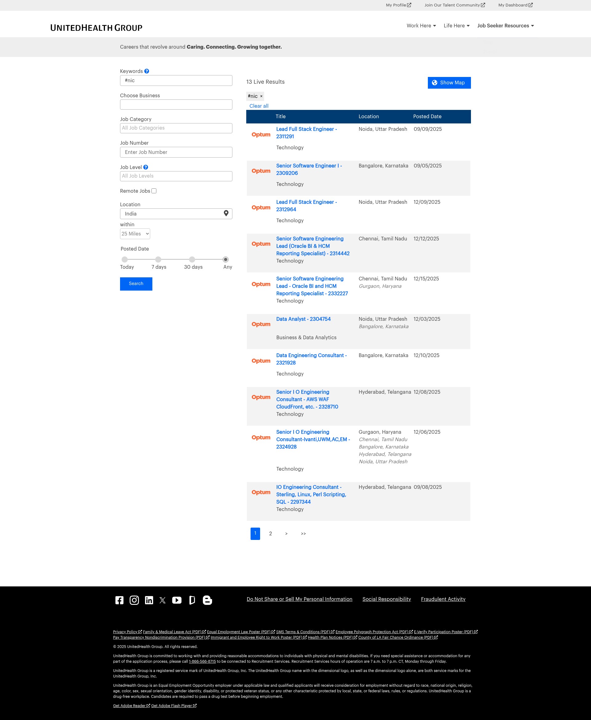 Landing Page