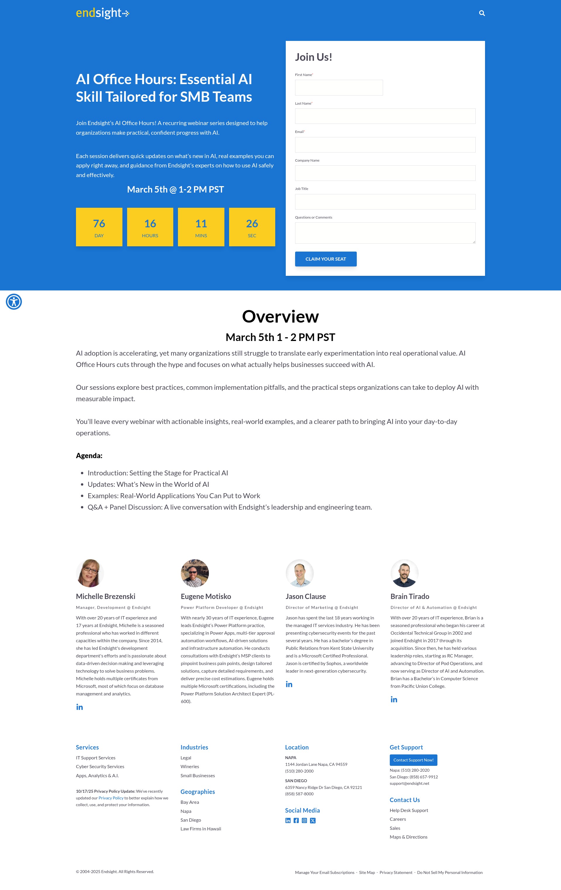 Landing Page