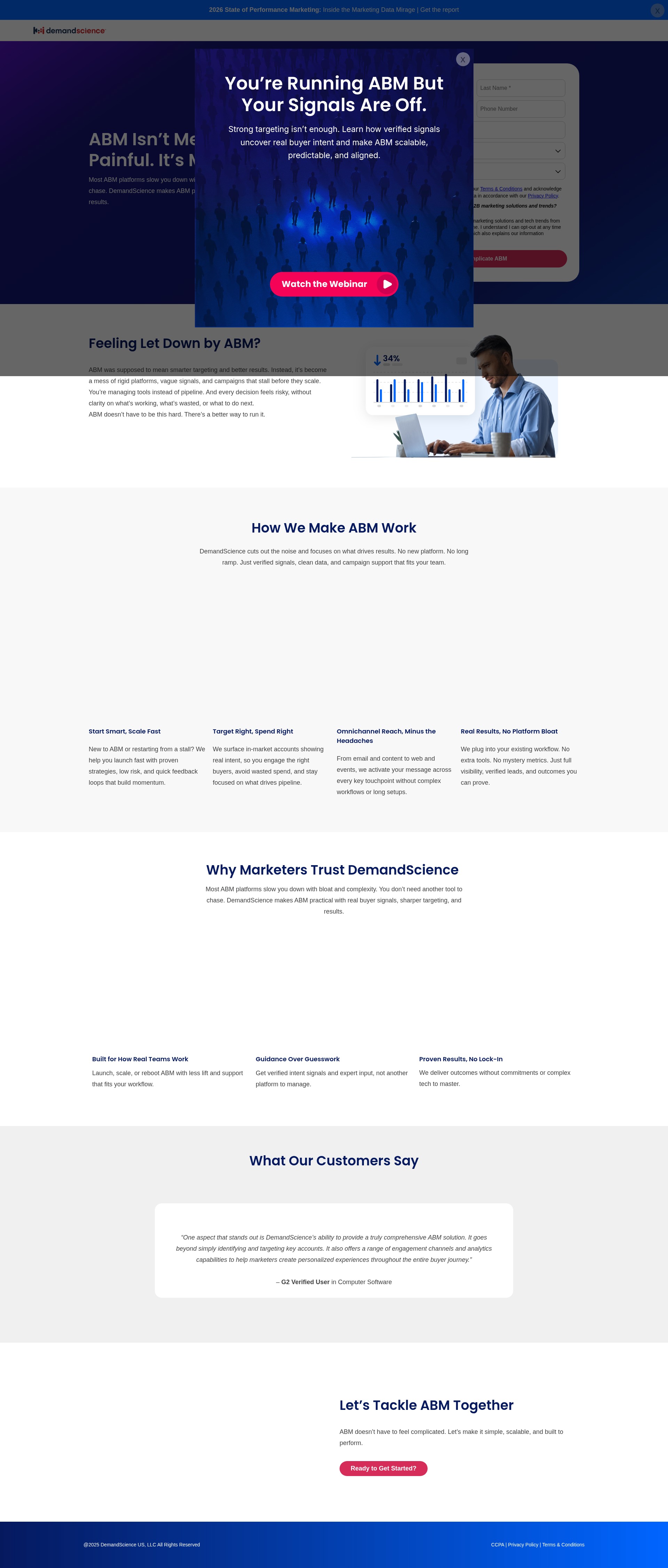 Landing Page