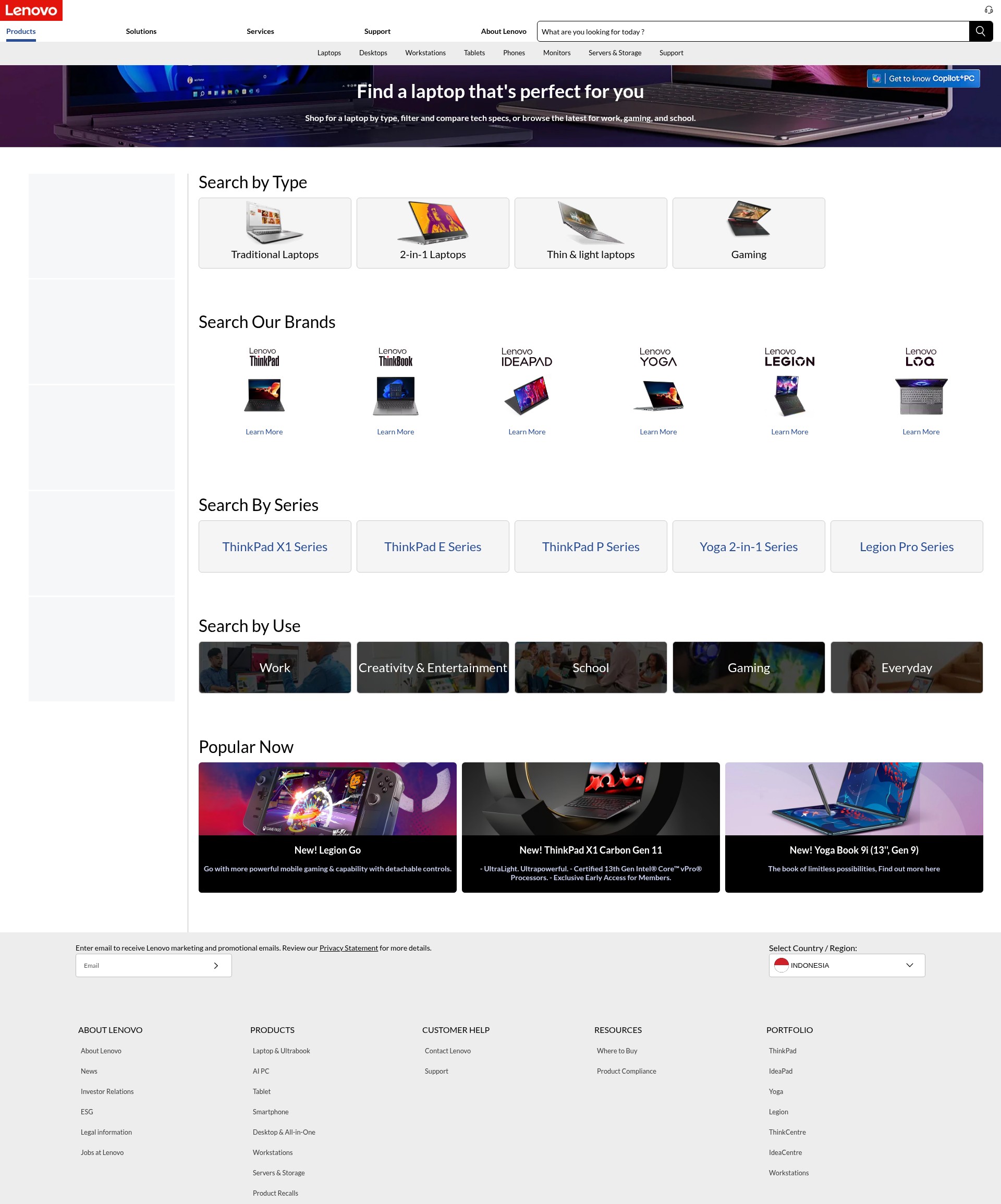 Landing Page