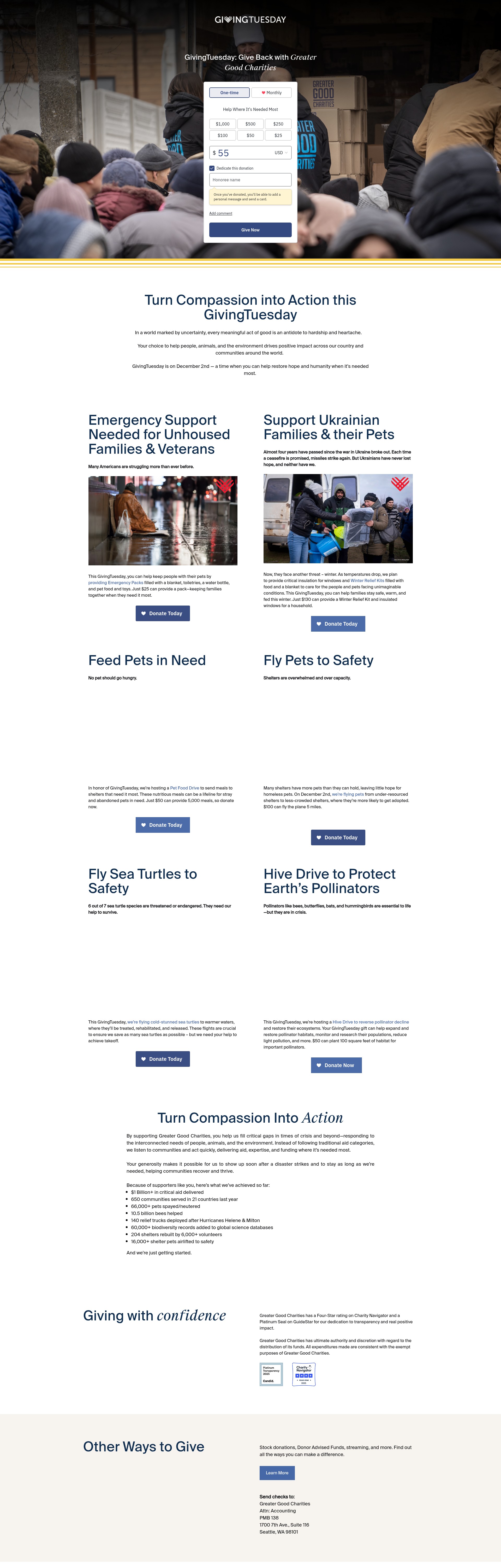 Landing Page