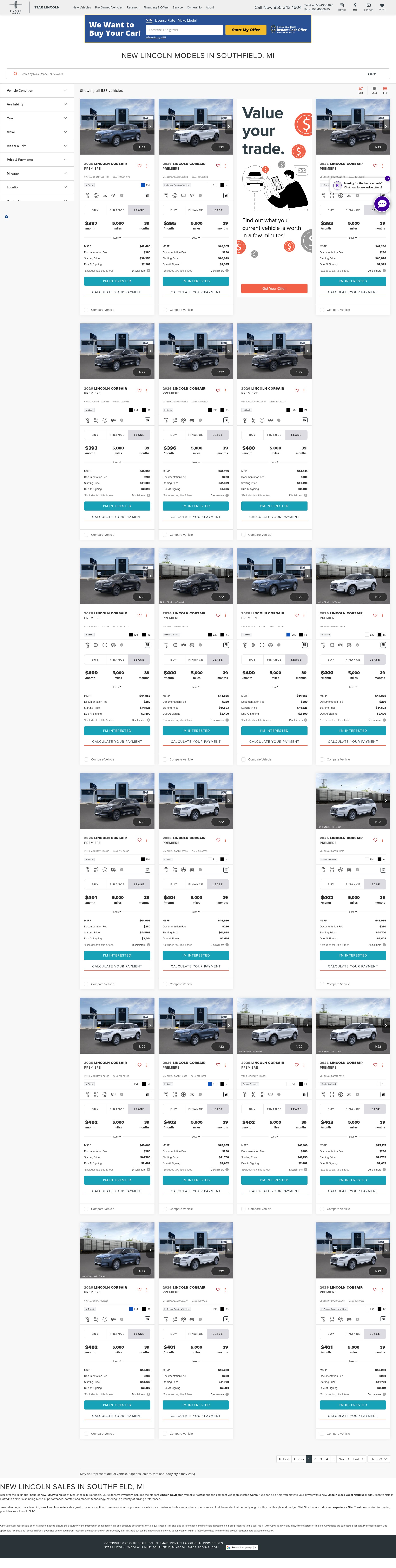 Landing Page