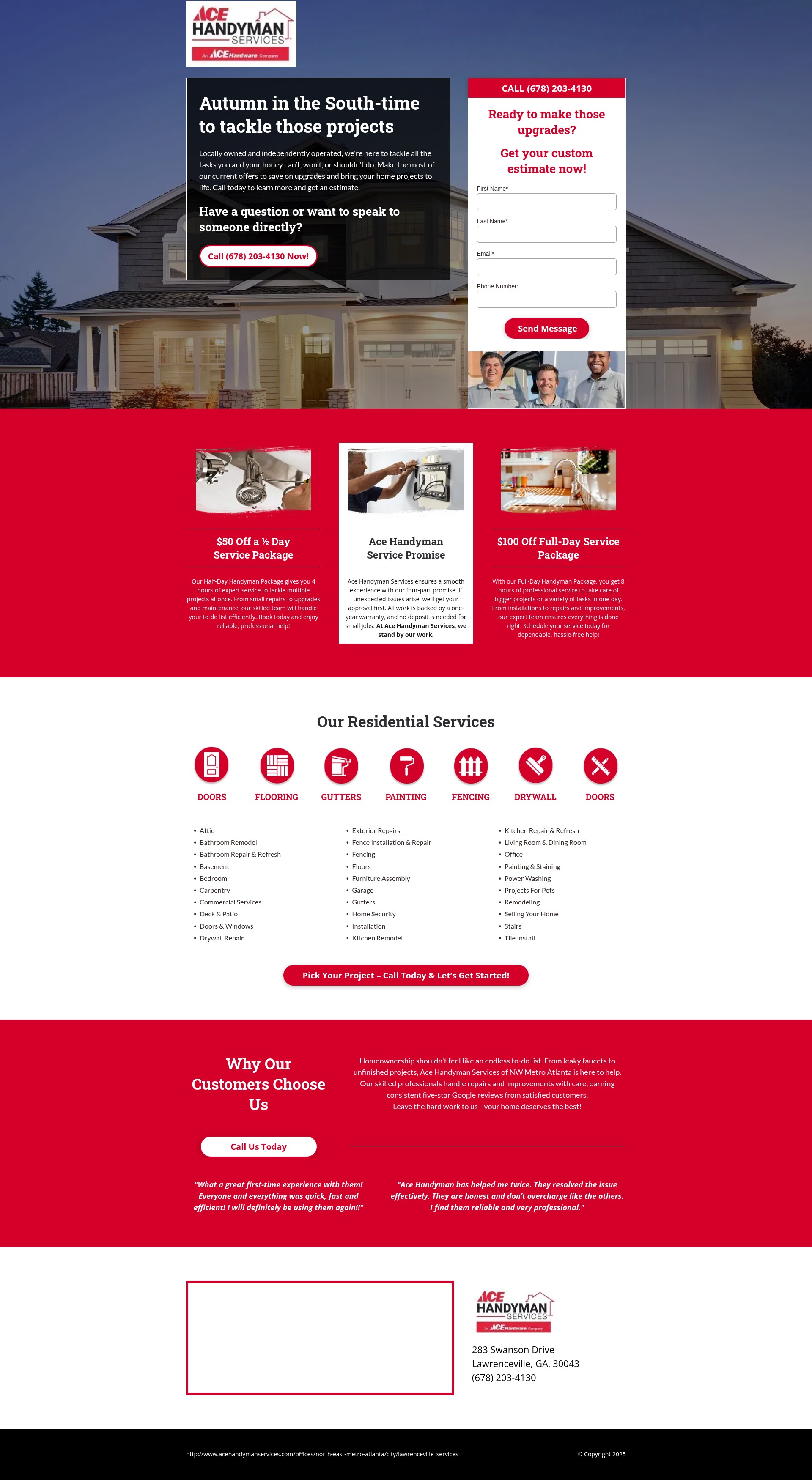Landing Page