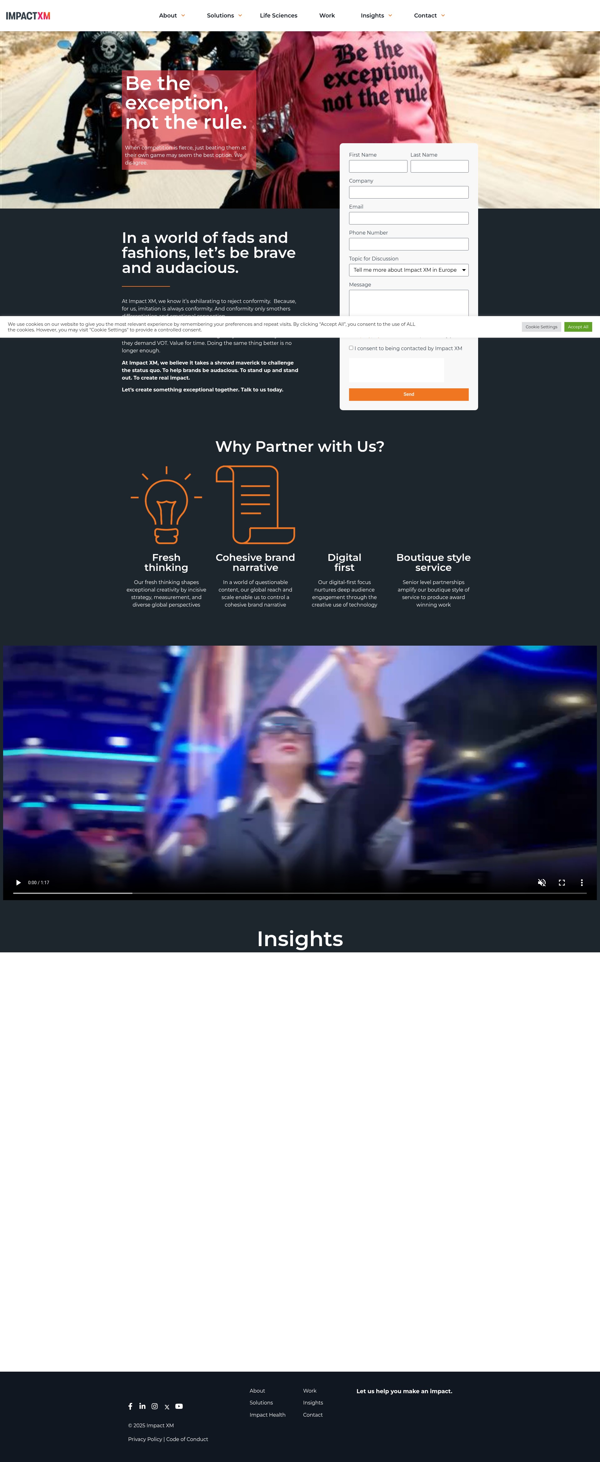 Landing Page