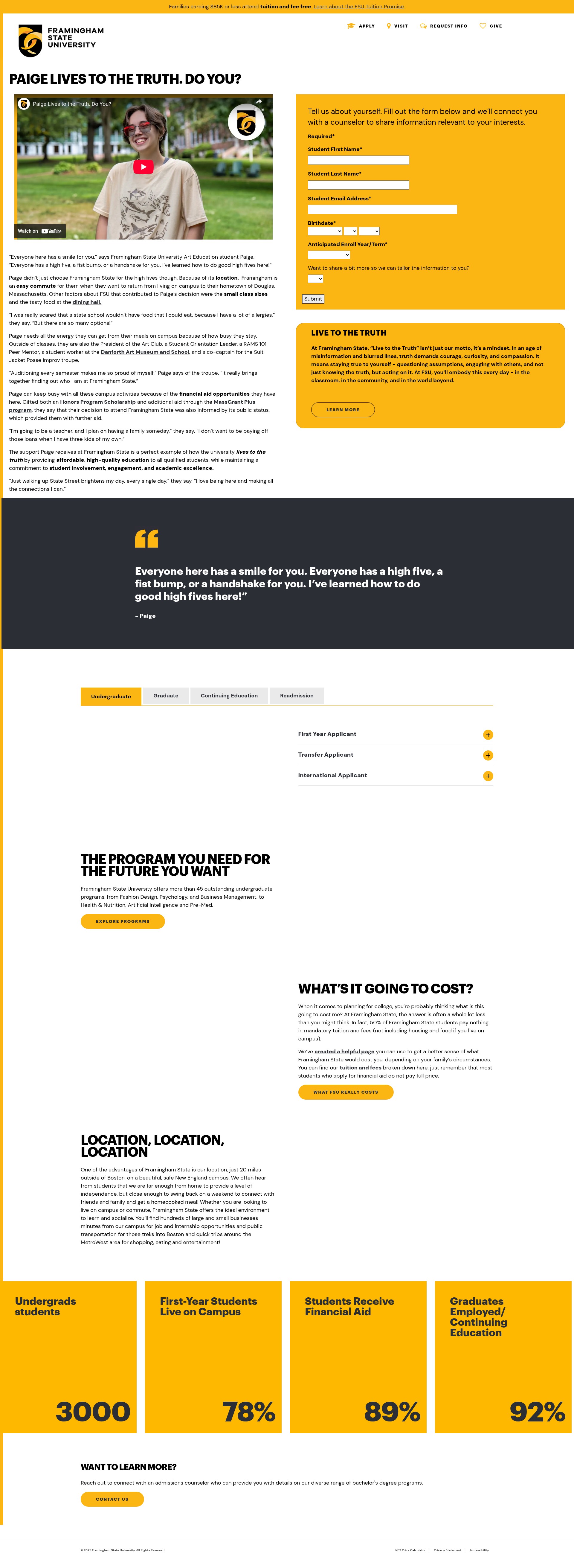Landing Page