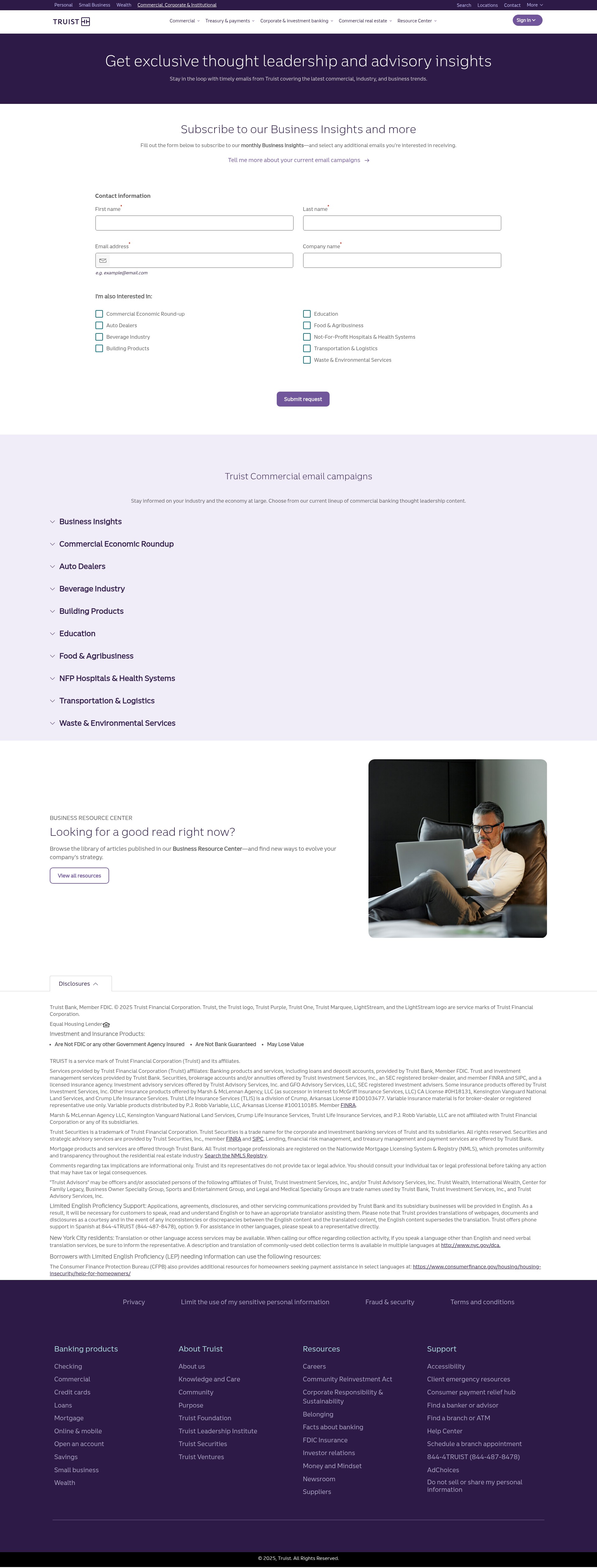 Landing Page