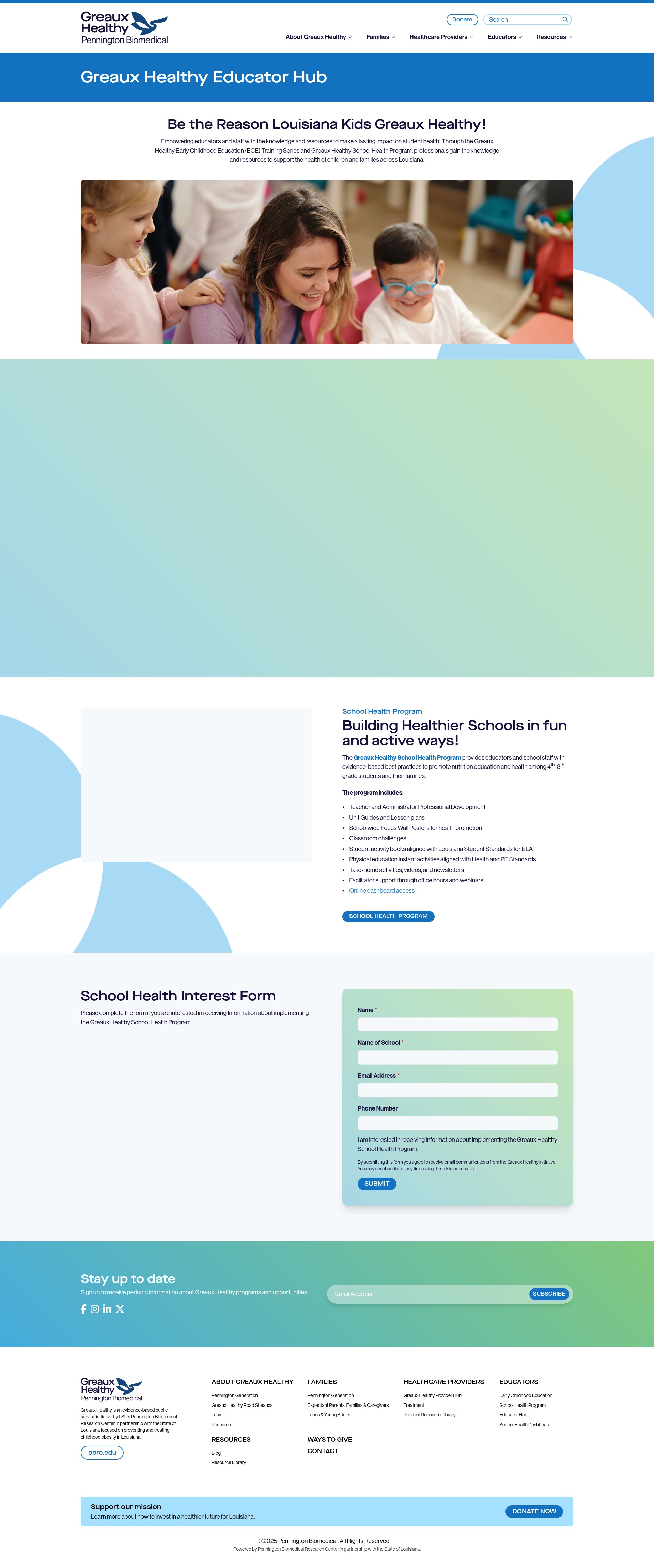Landing Page