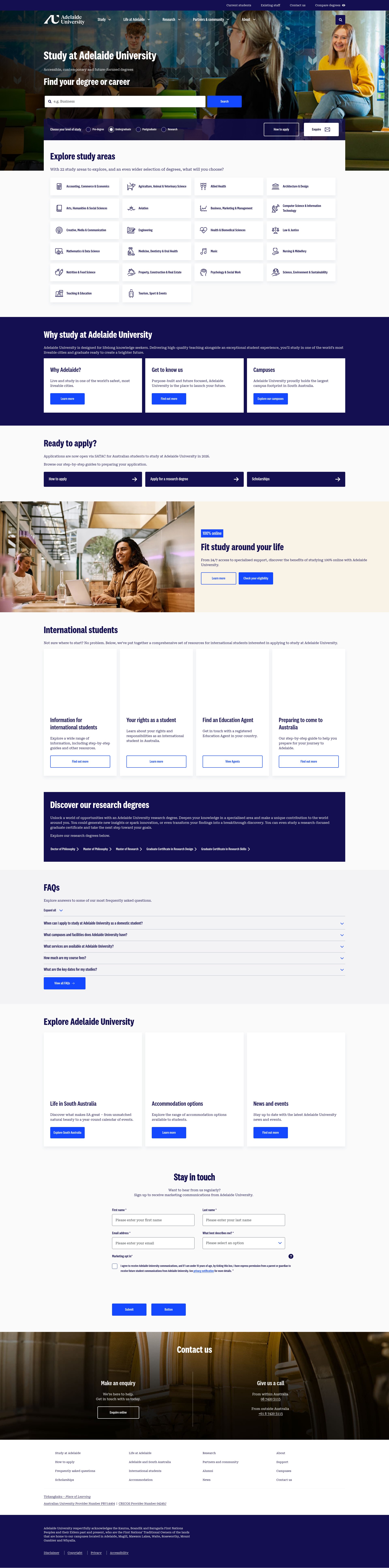 Landing Page