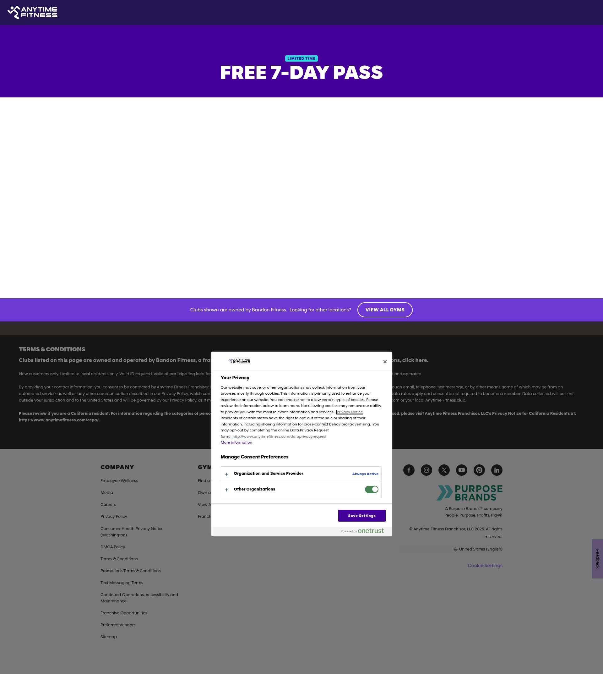 Landing Page