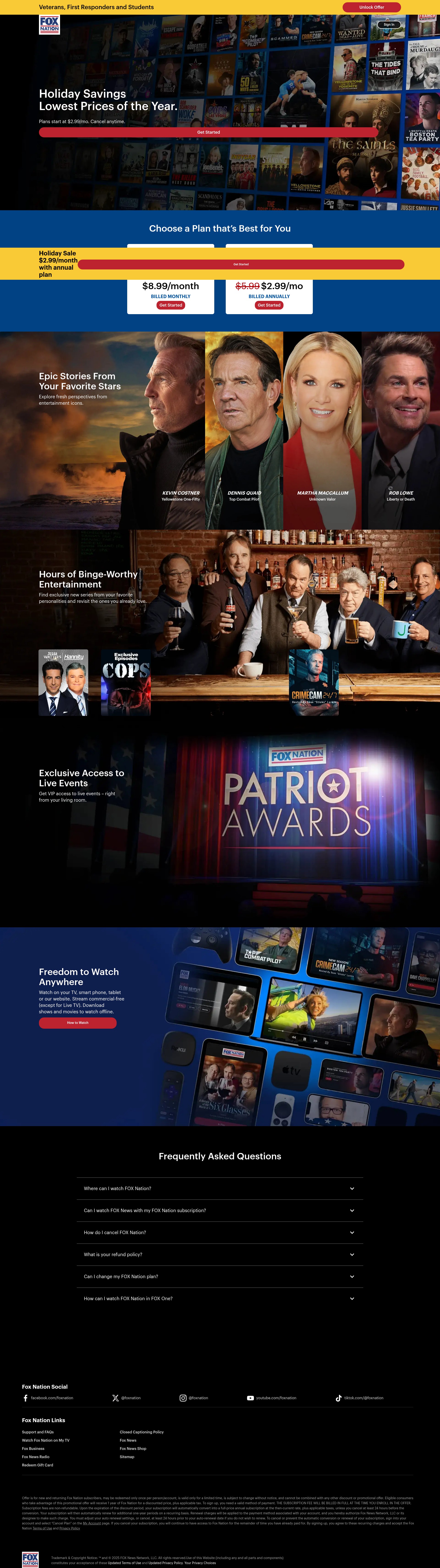 Landing Page
