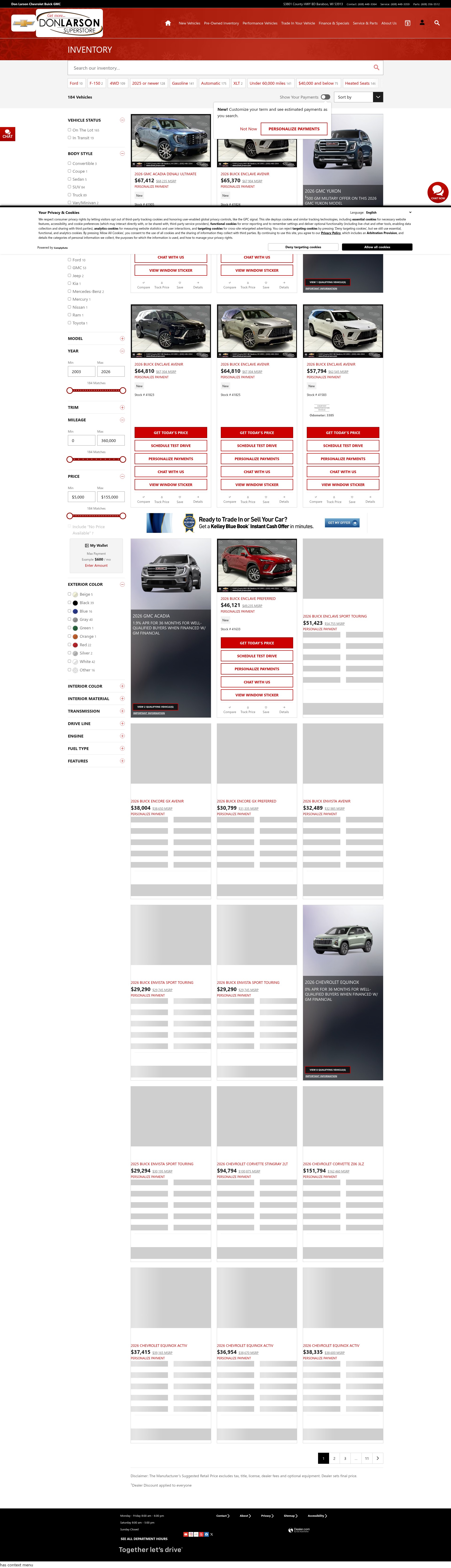 Landing Page