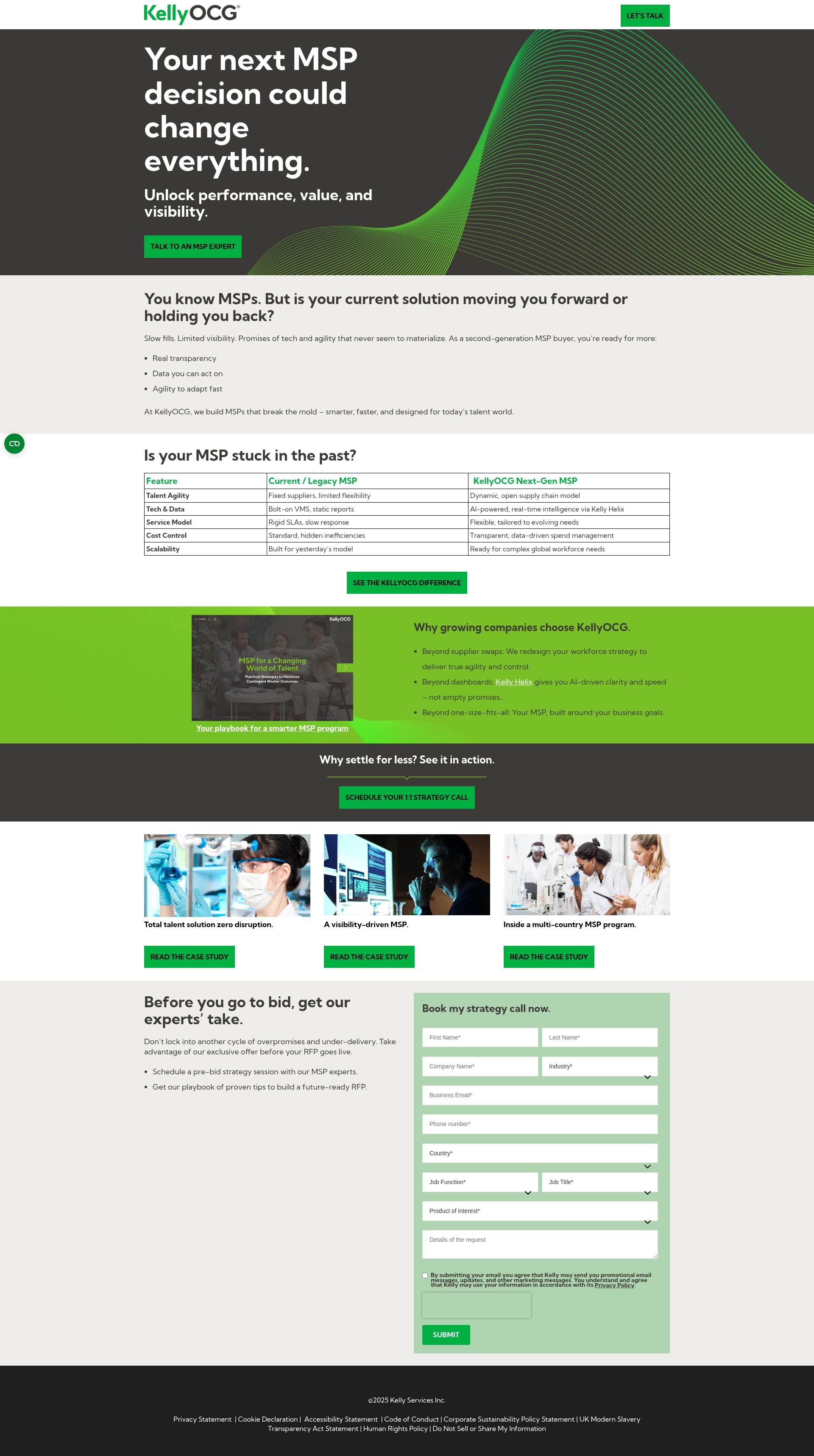 Landing Page