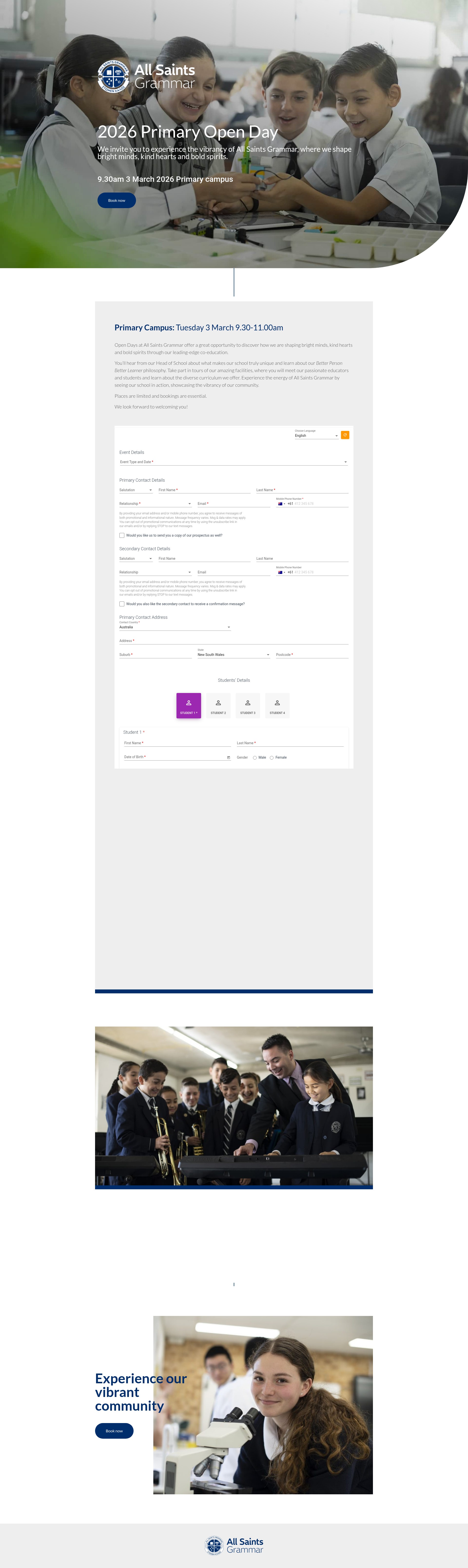 Landing Page