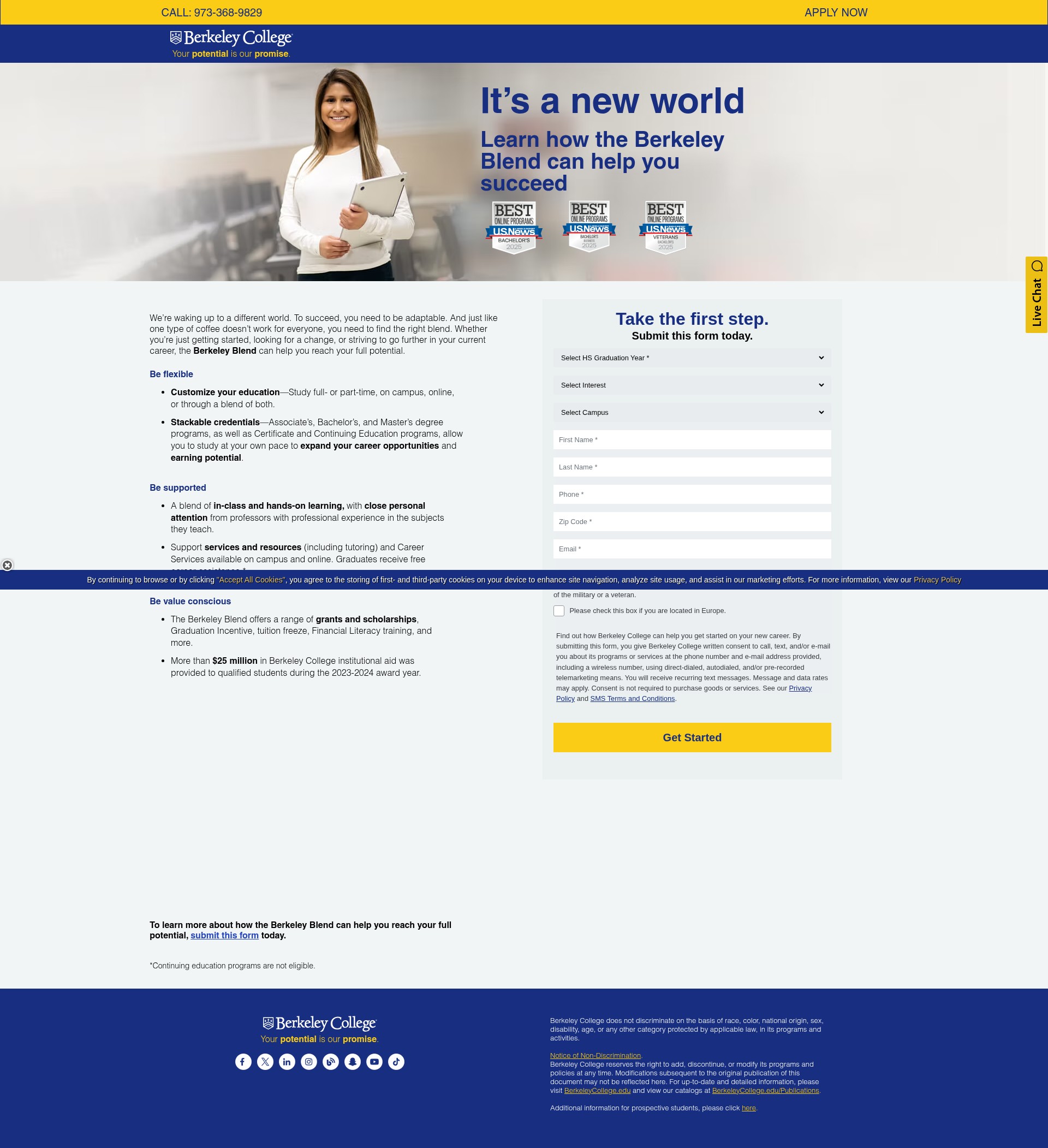 Landing Page