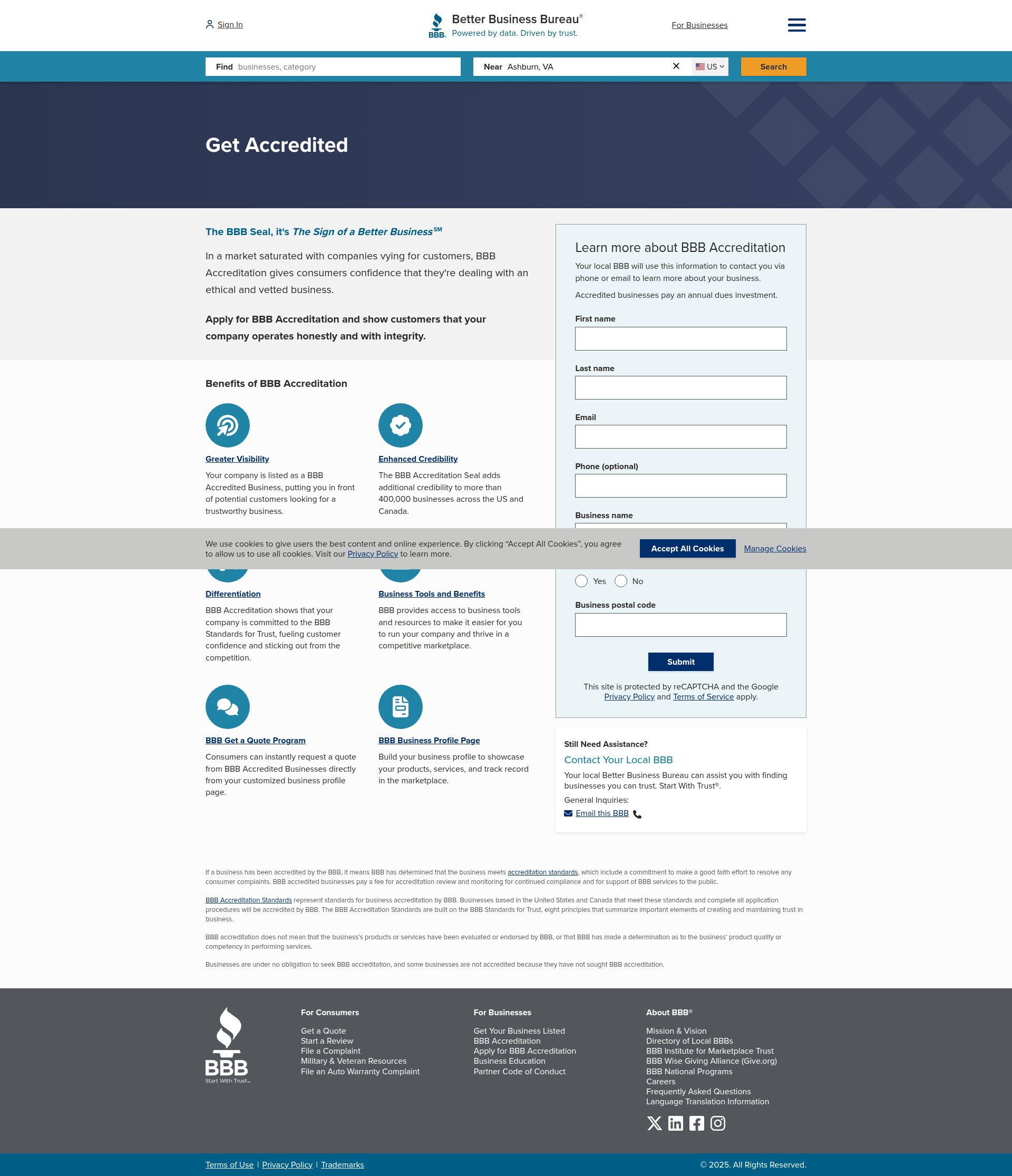 Landing Page