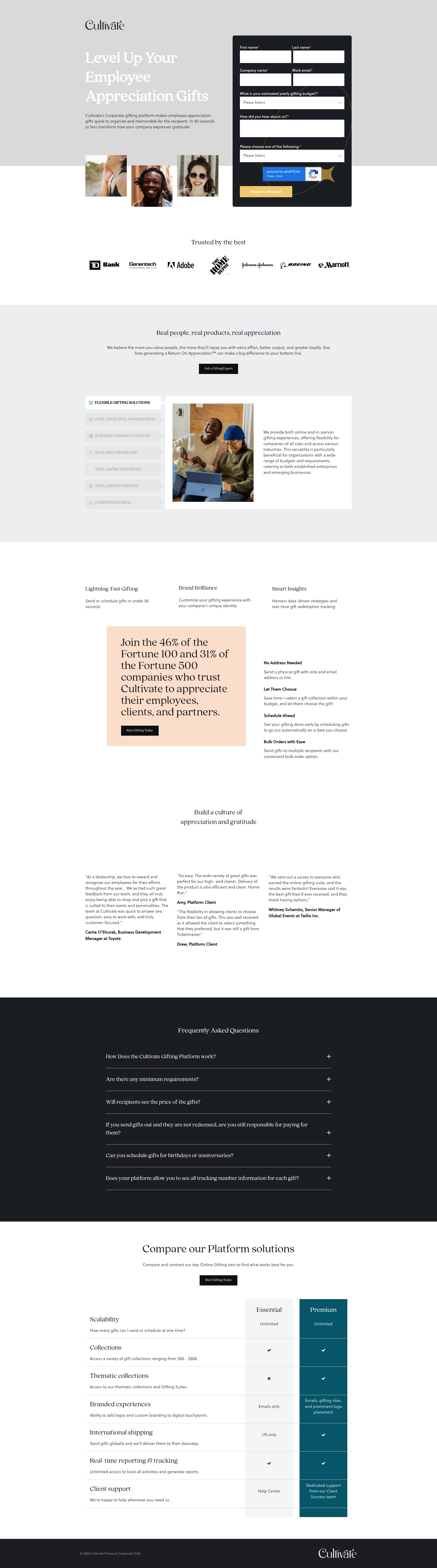 Landing Page