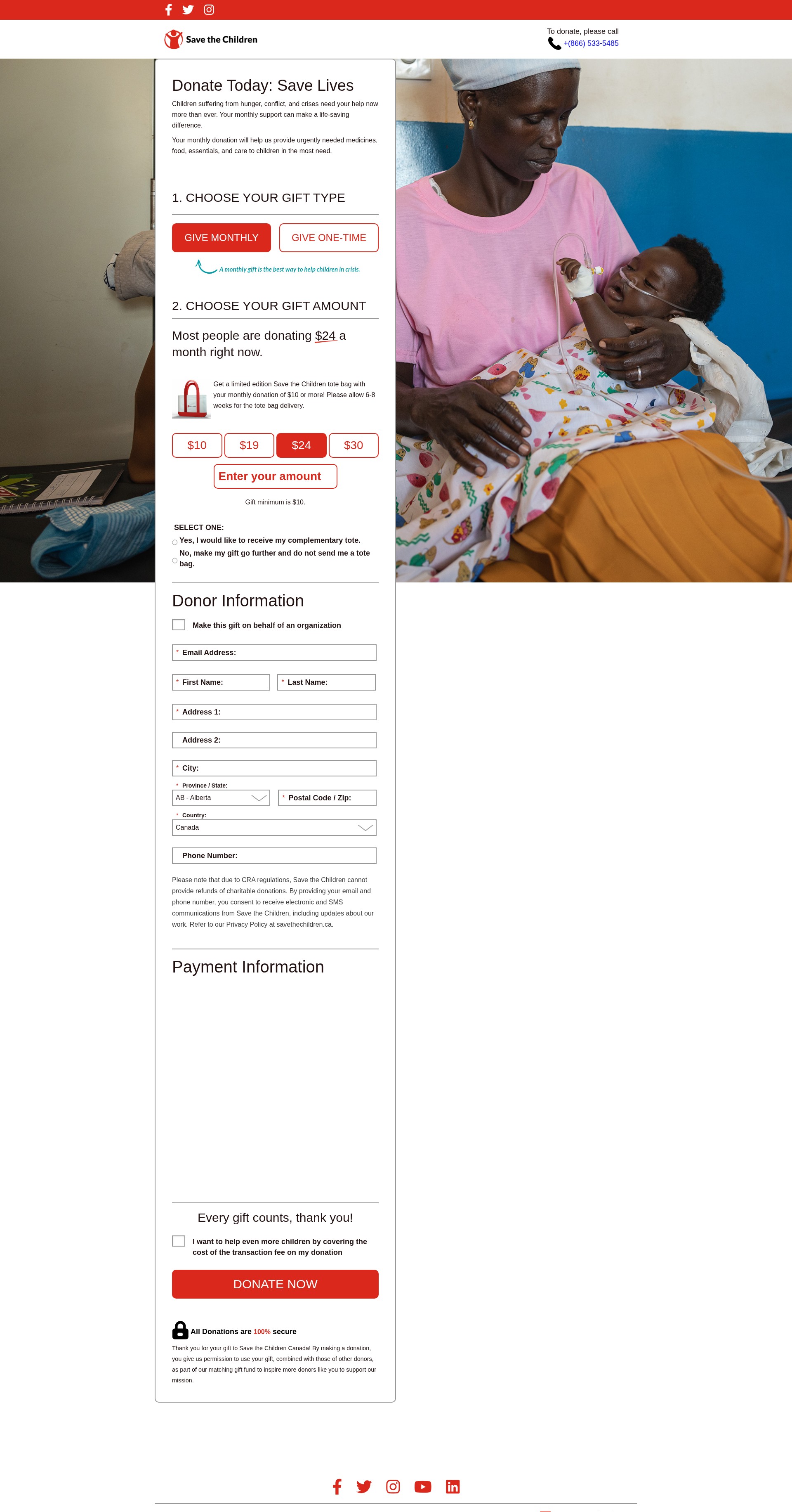 Landing Page