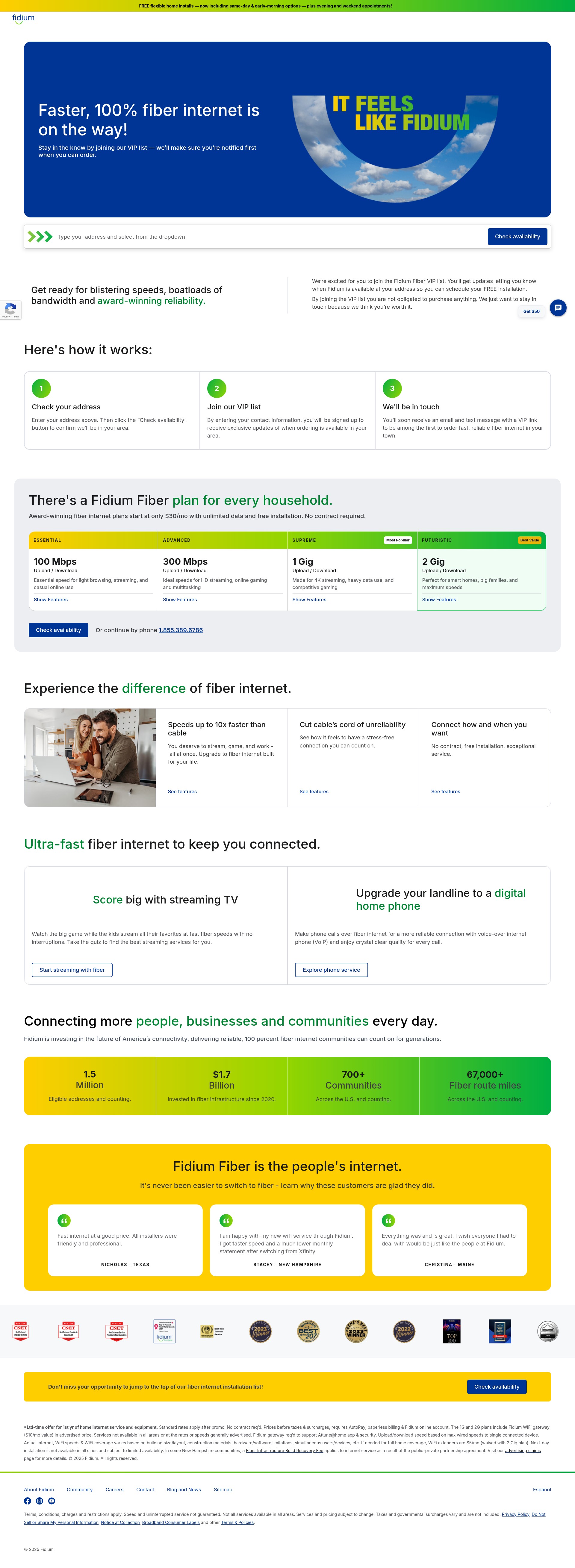 Landing Page