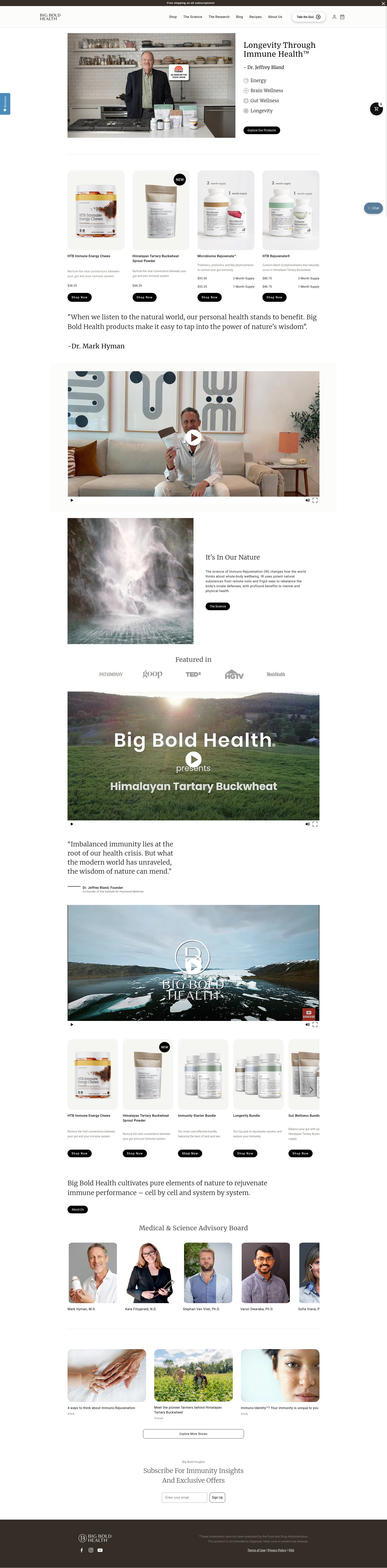 Landing Page