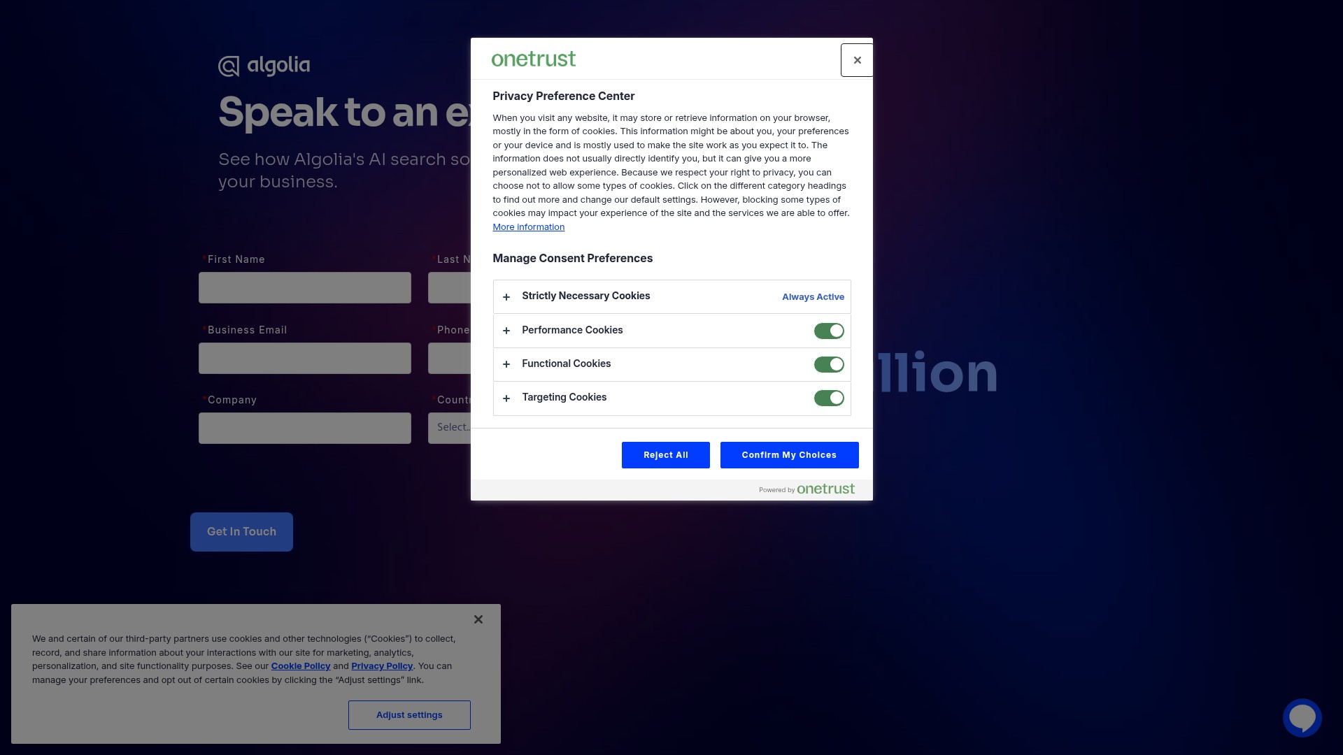 Landing Page