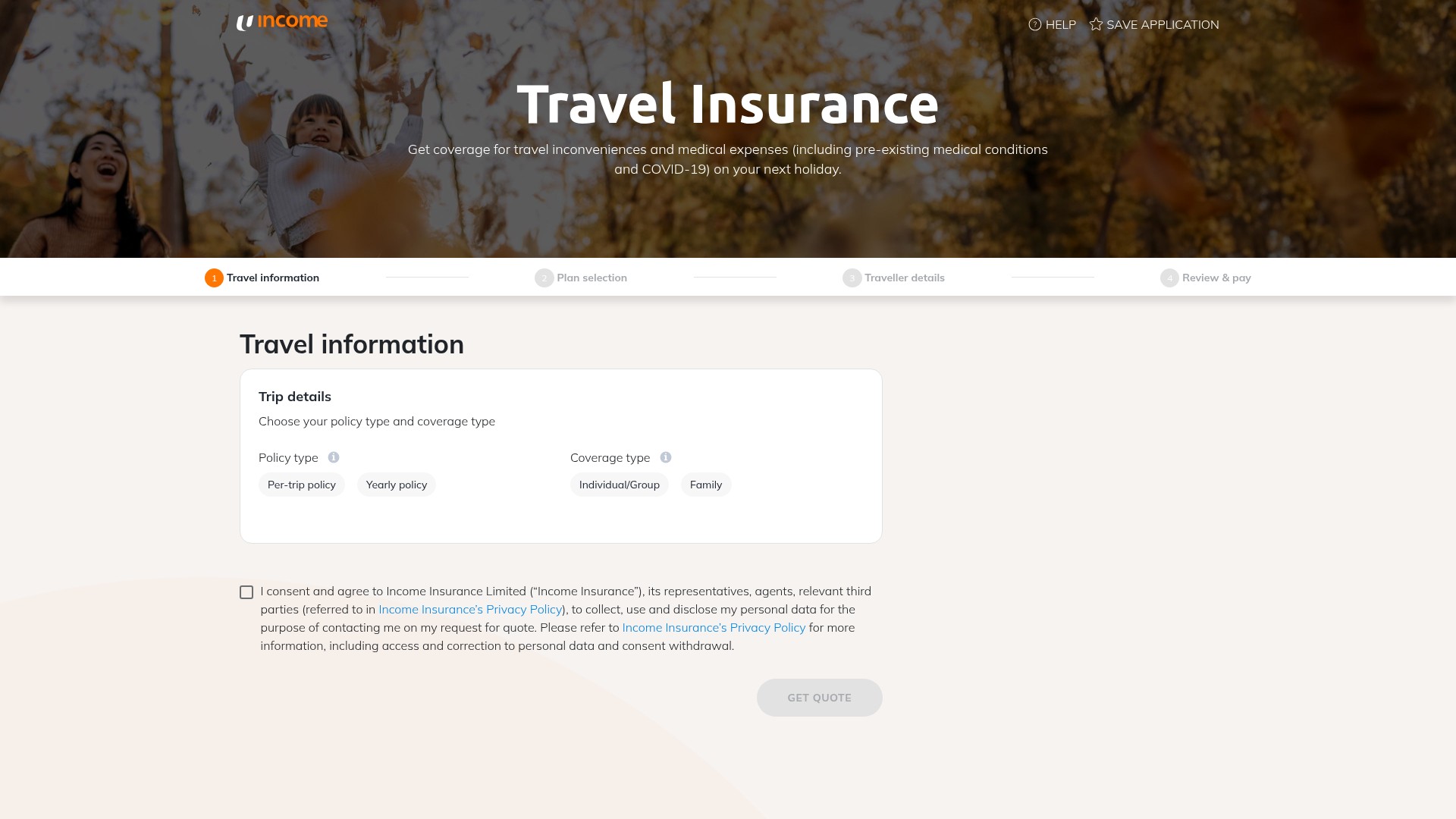 Landing Page