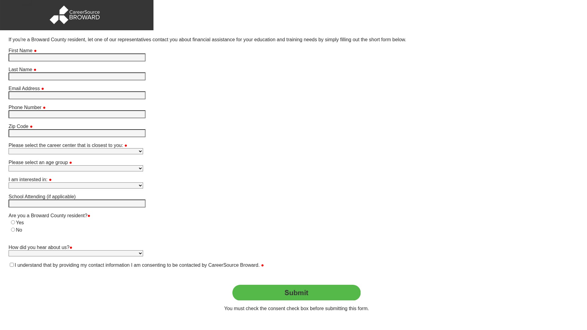 Landing Page