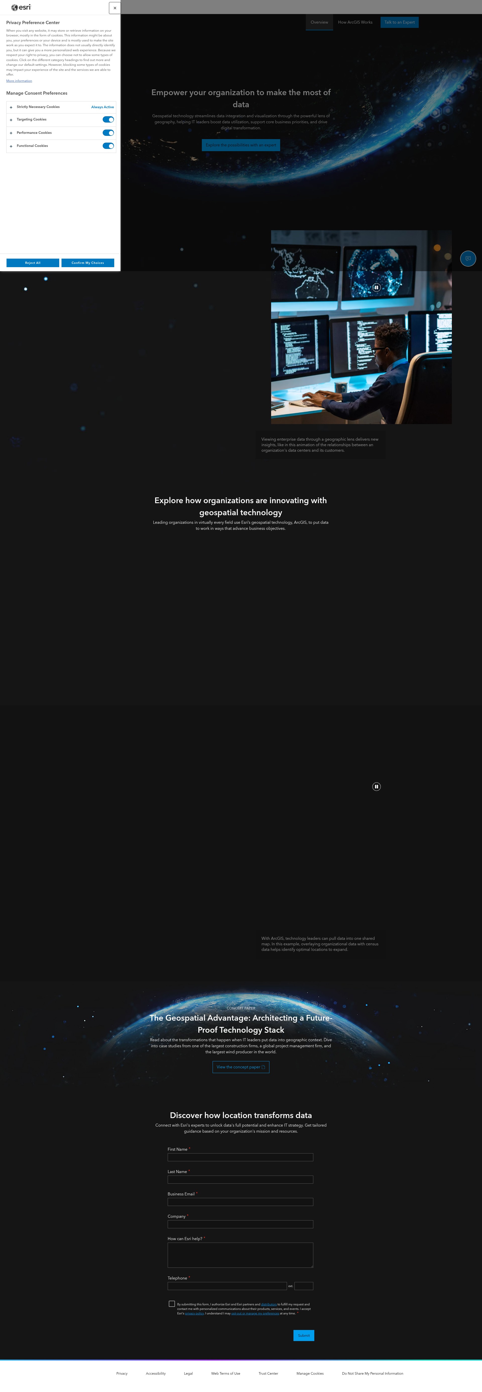 Landing Page