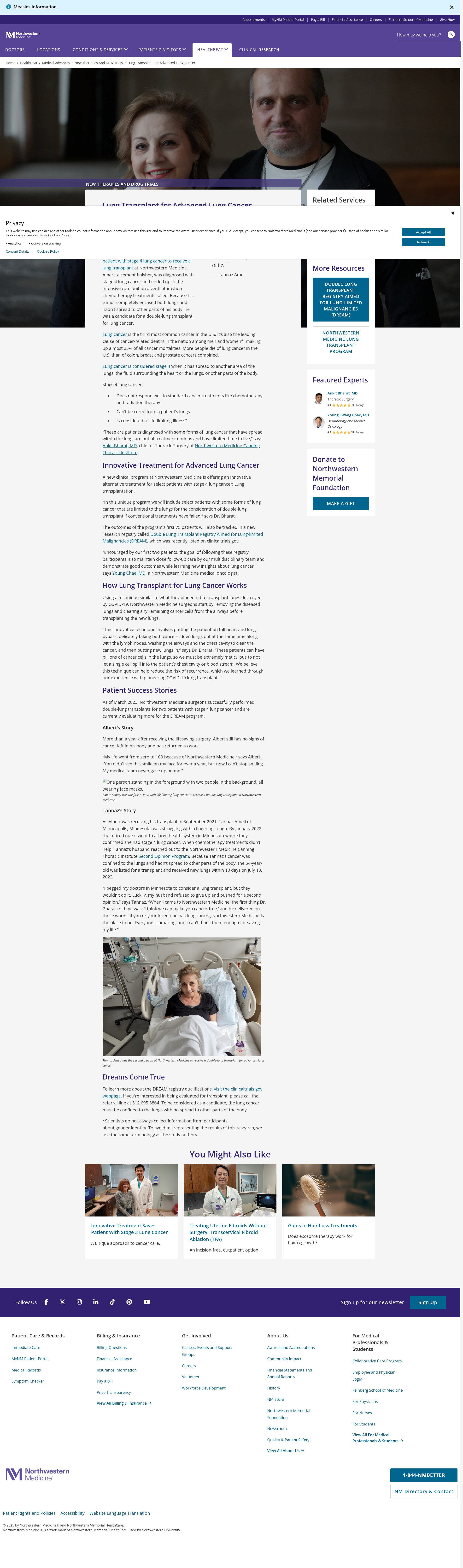 Landing Page