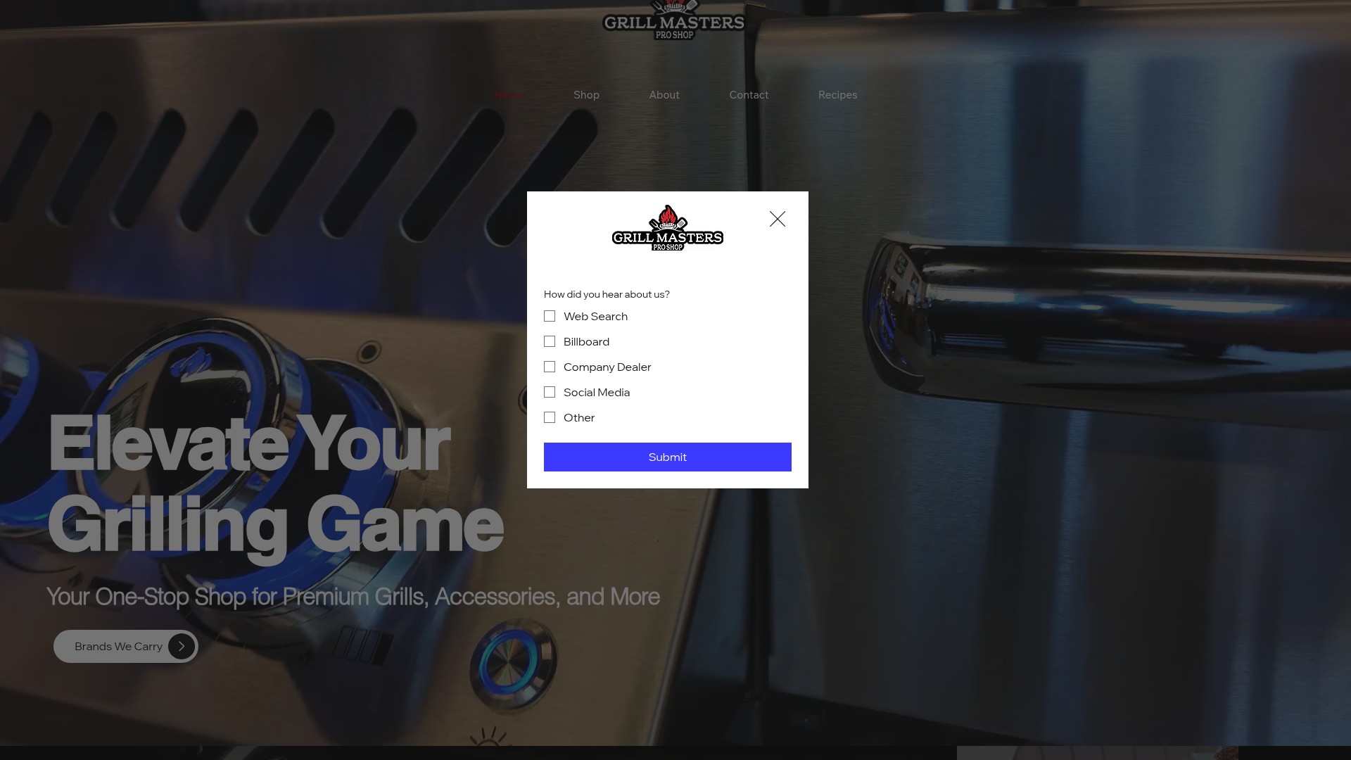 Landing Page