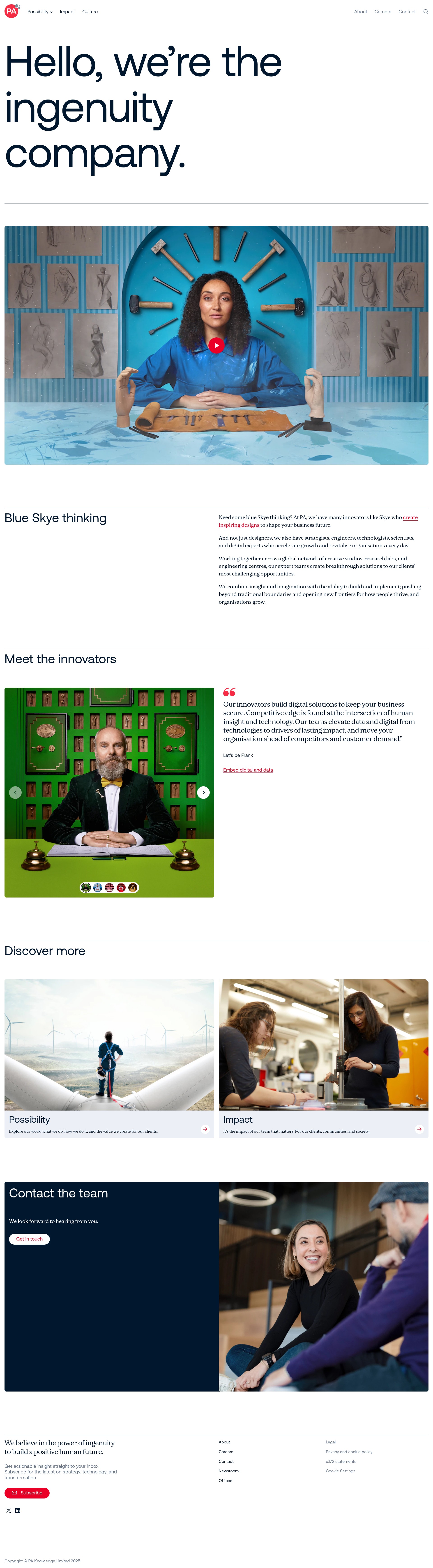 Landing Page