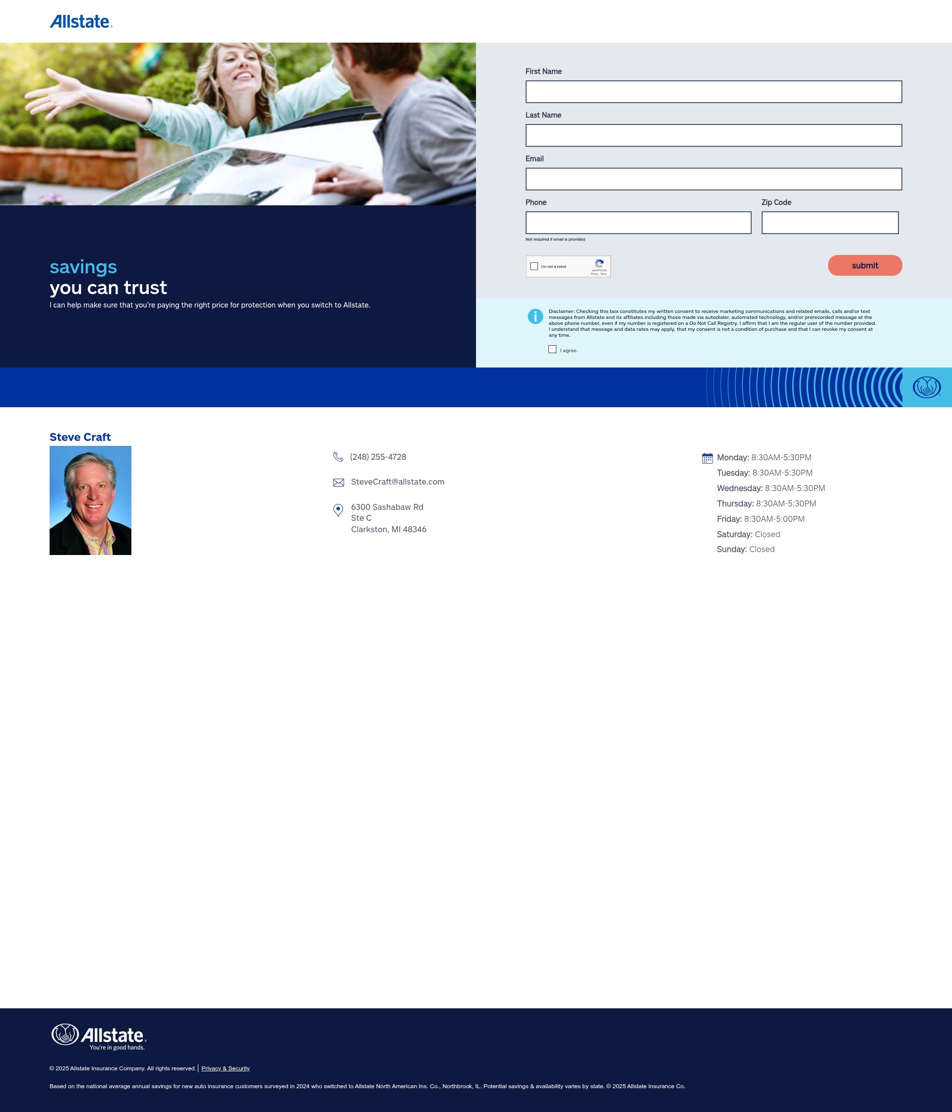 Landing Page