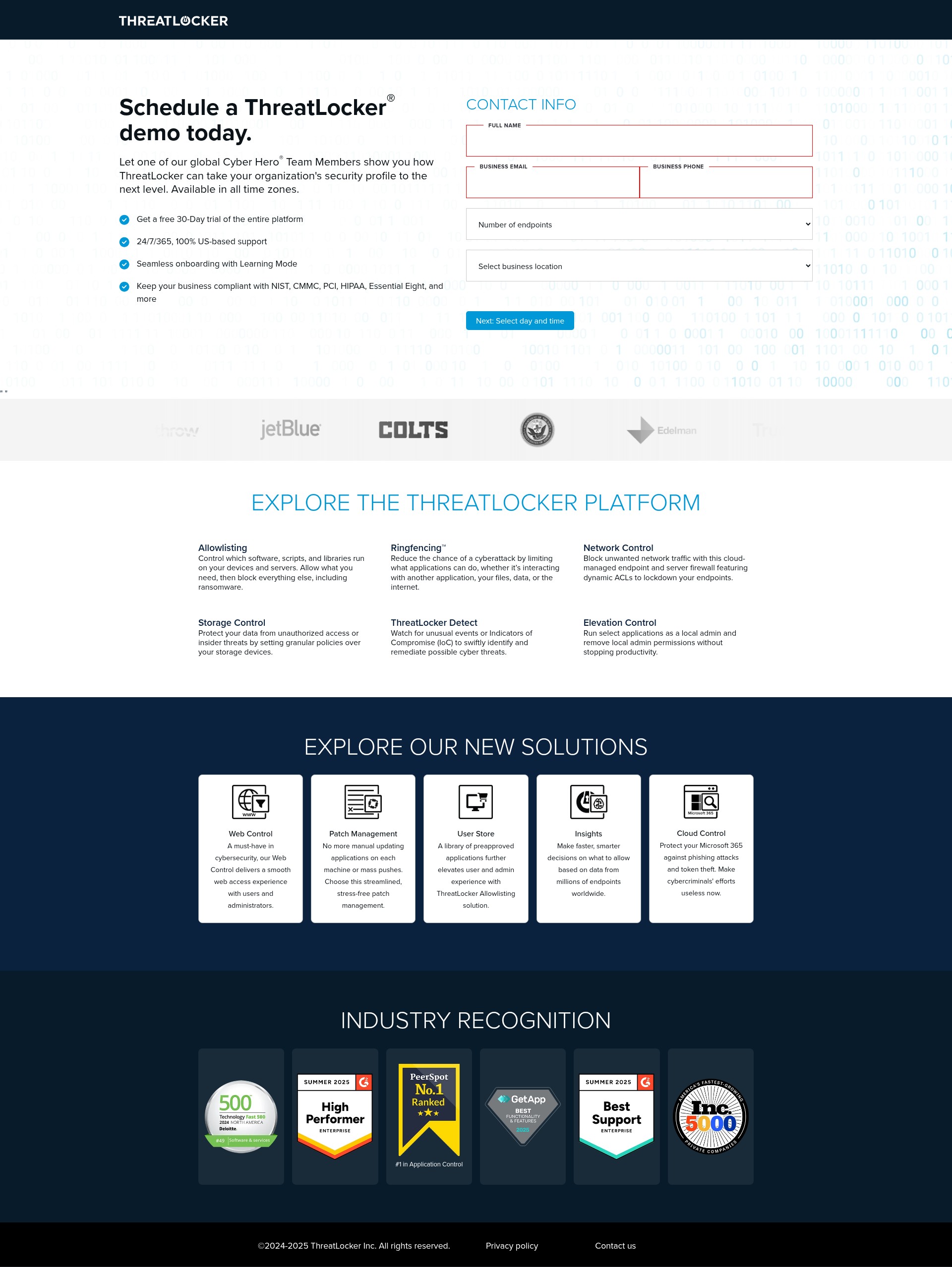 Landing Page
