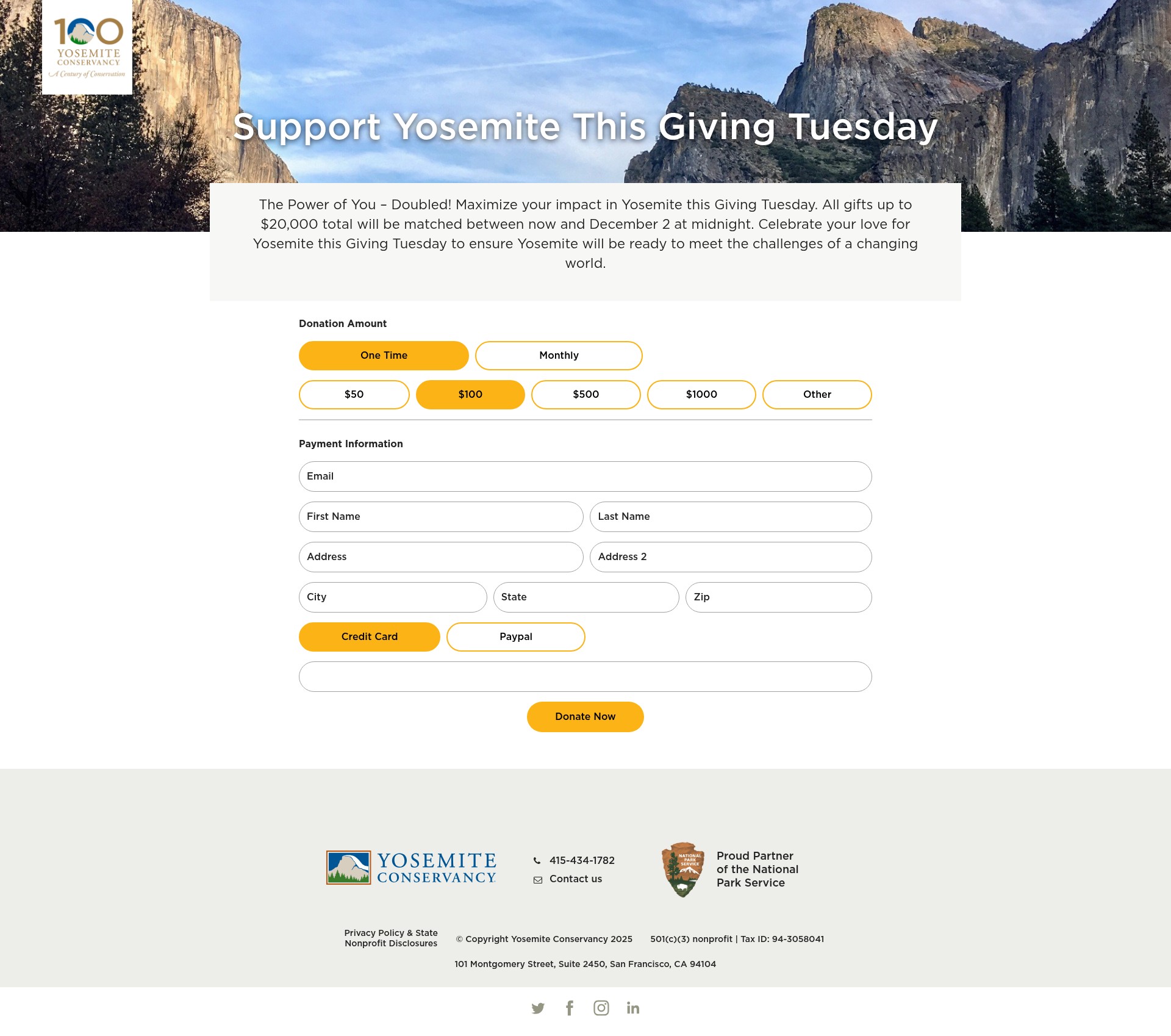 Landing Page