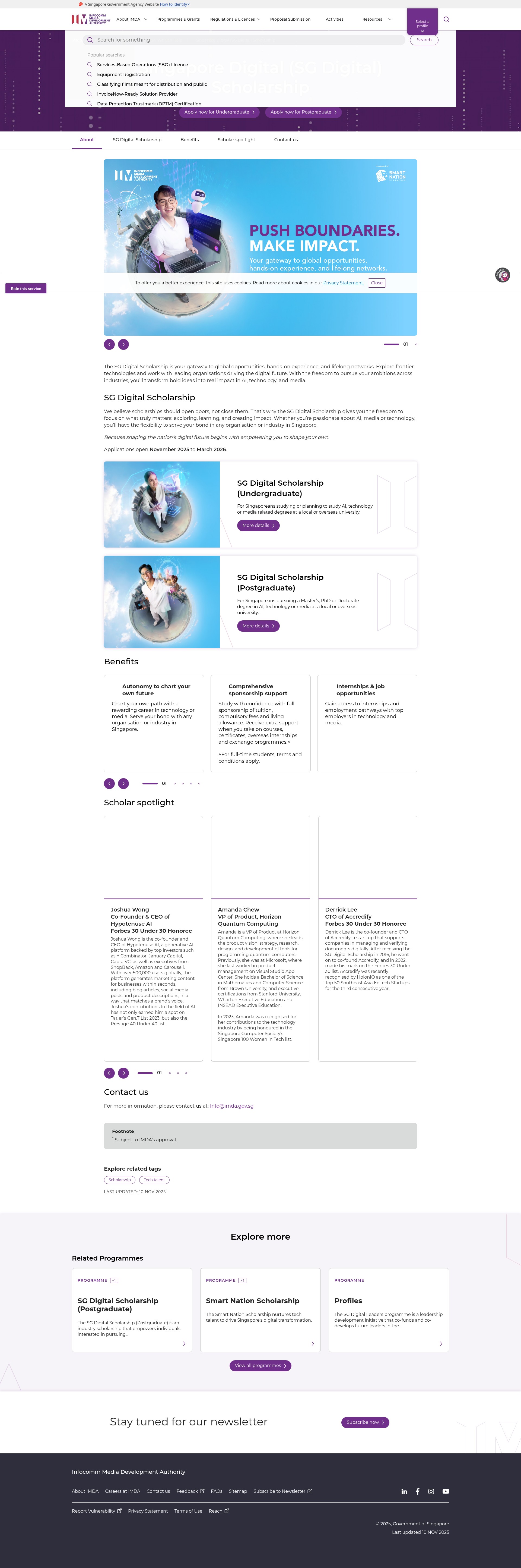 Landing Page