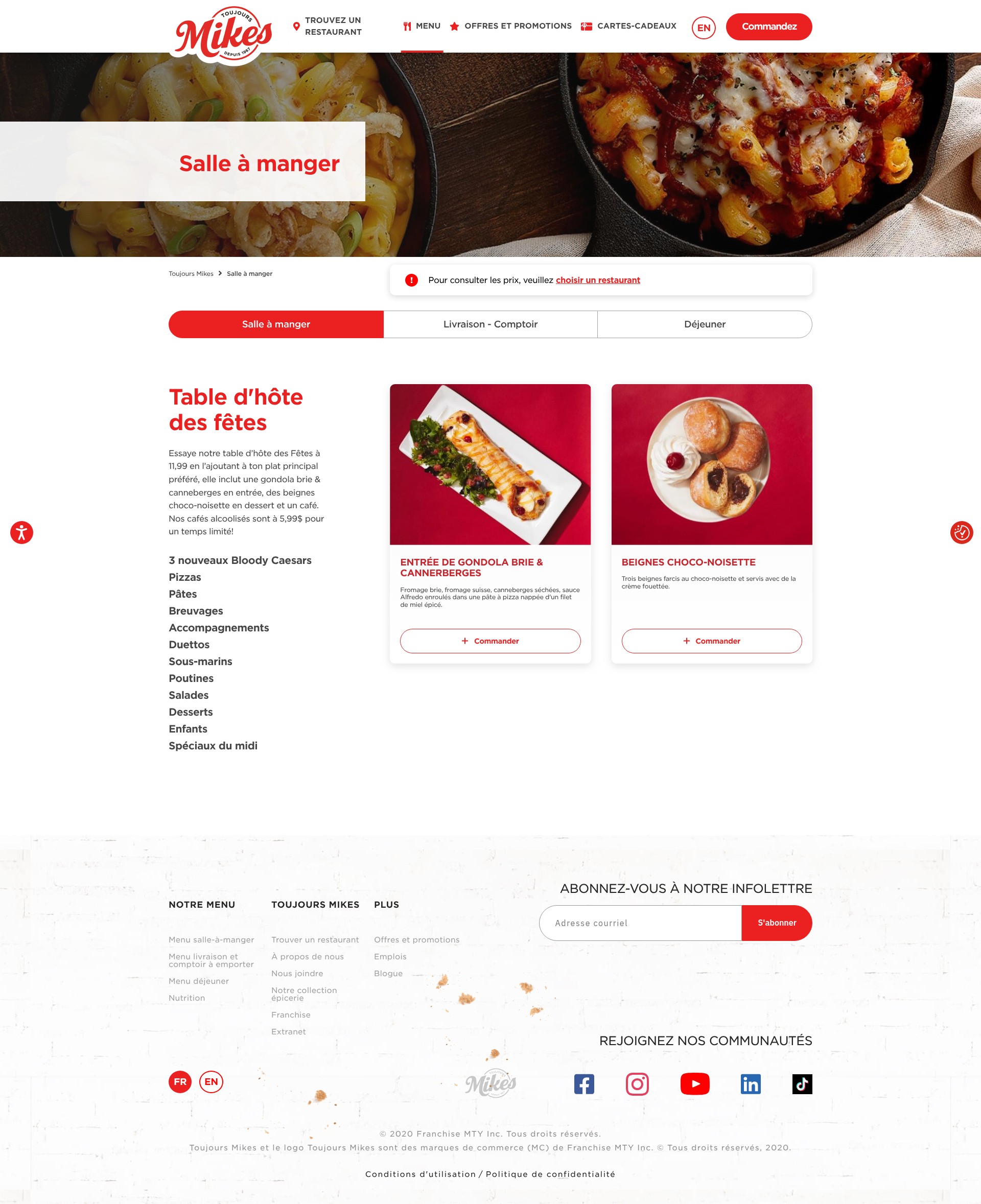 Landing Page