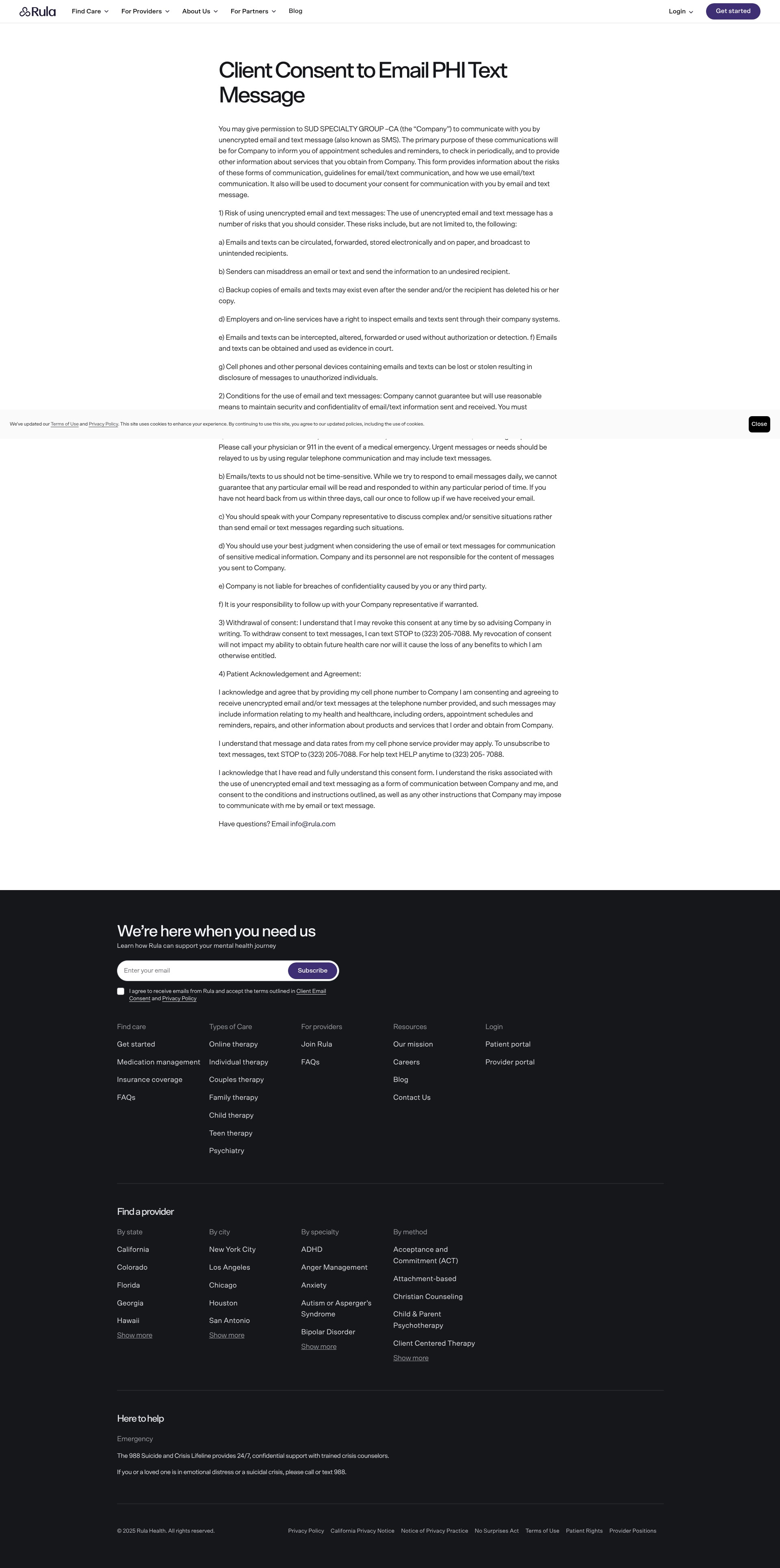 Landing Page