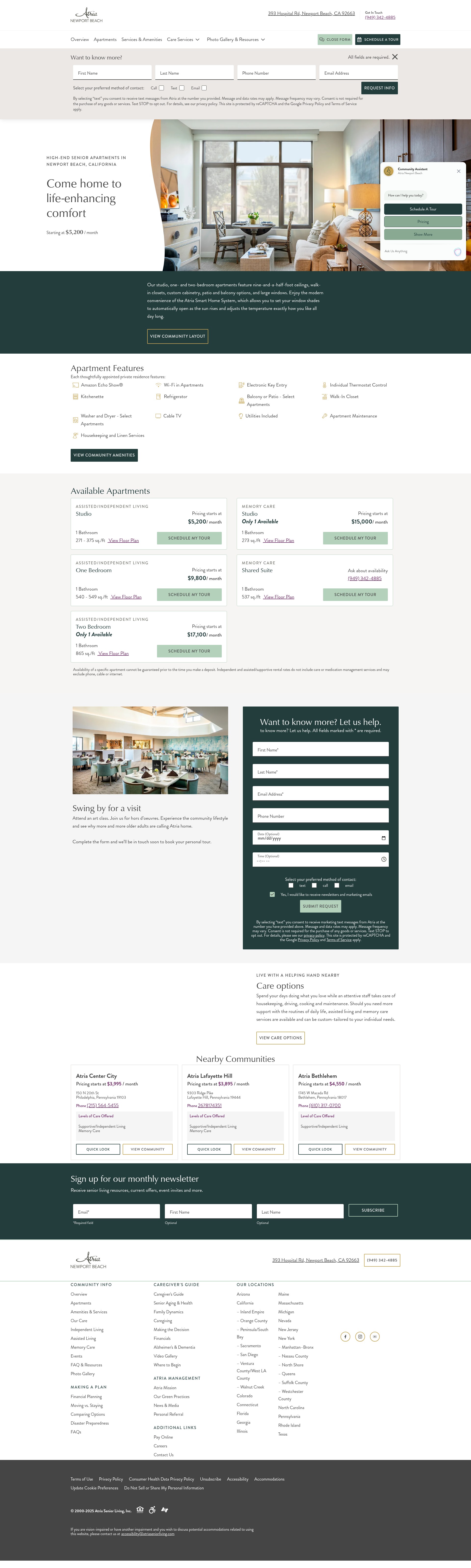 Landing Page