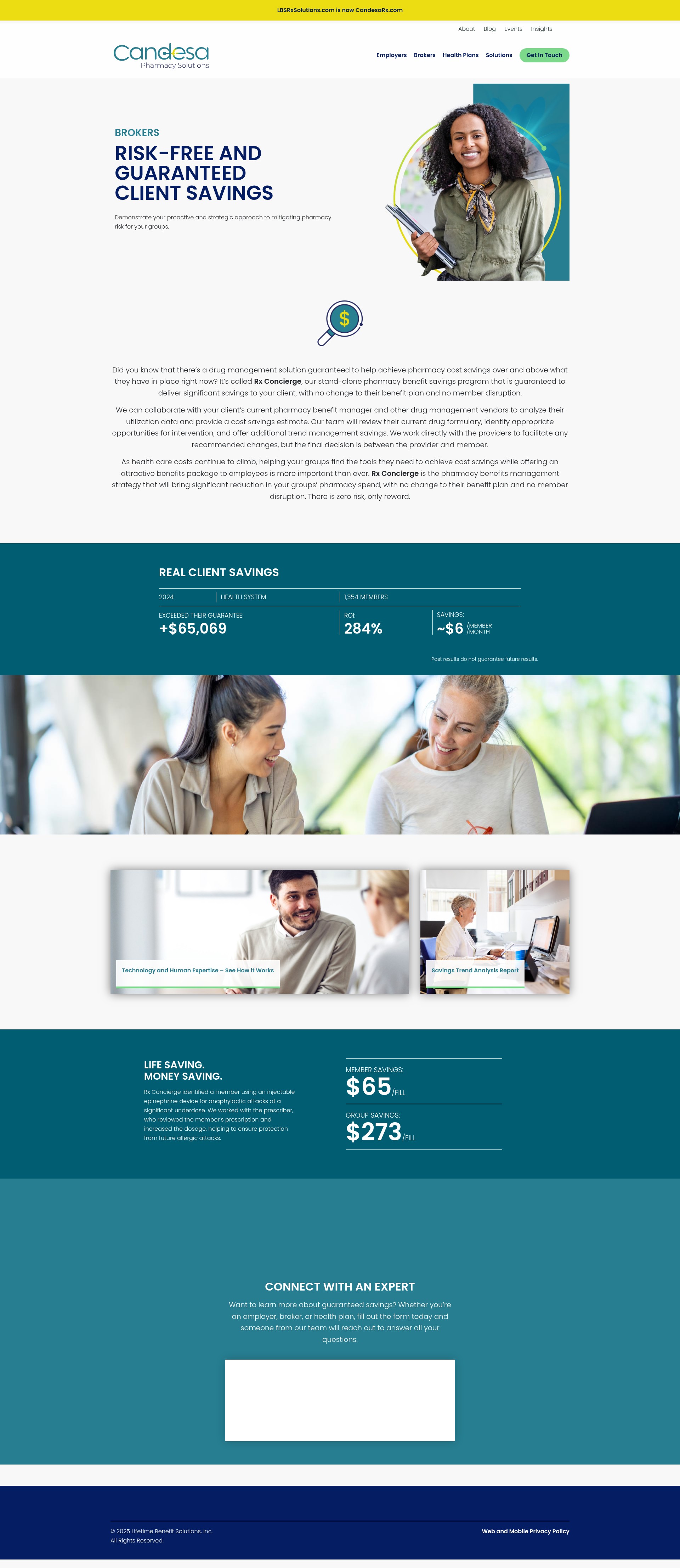 Landing Page