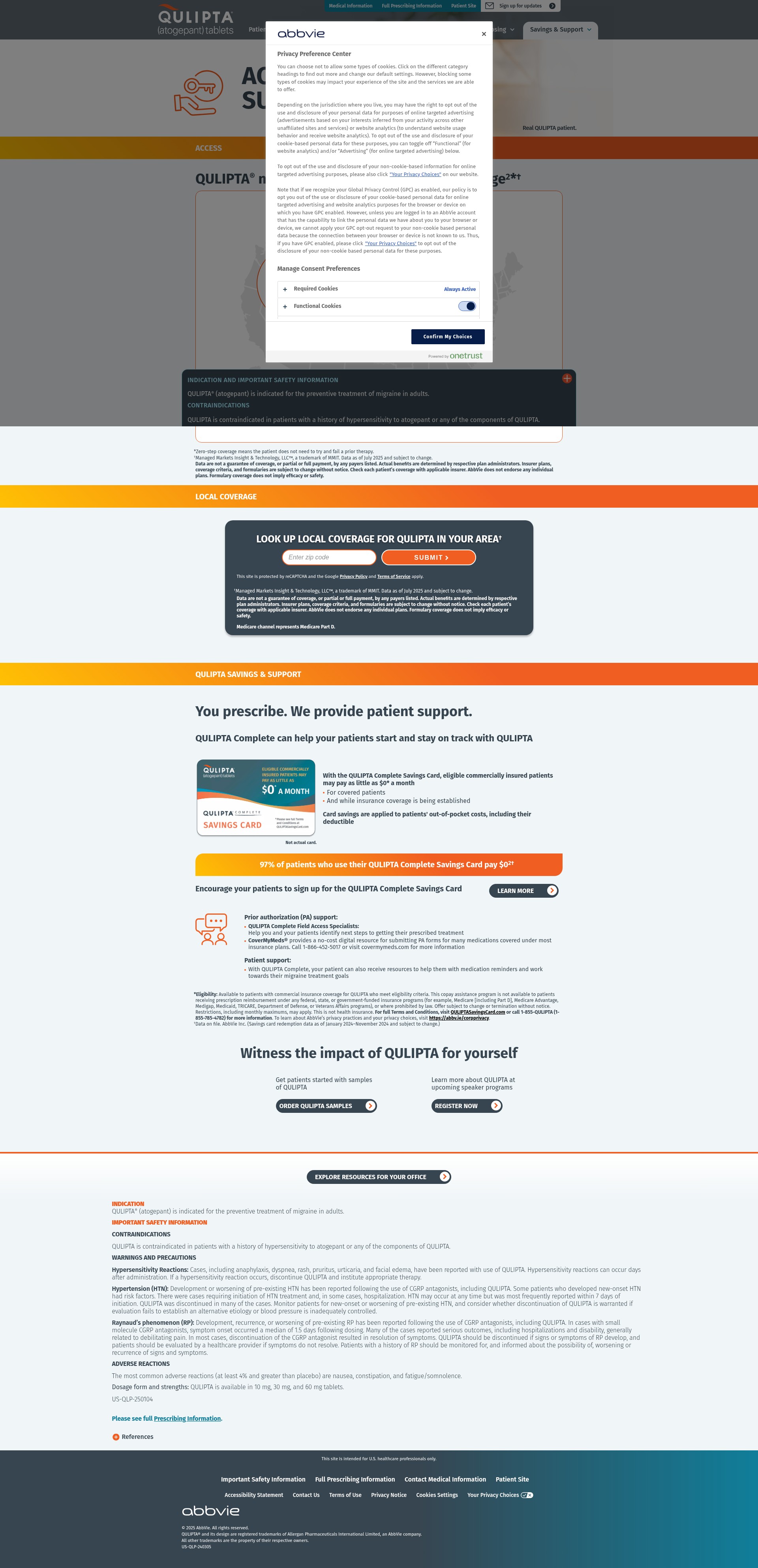 Landing Page