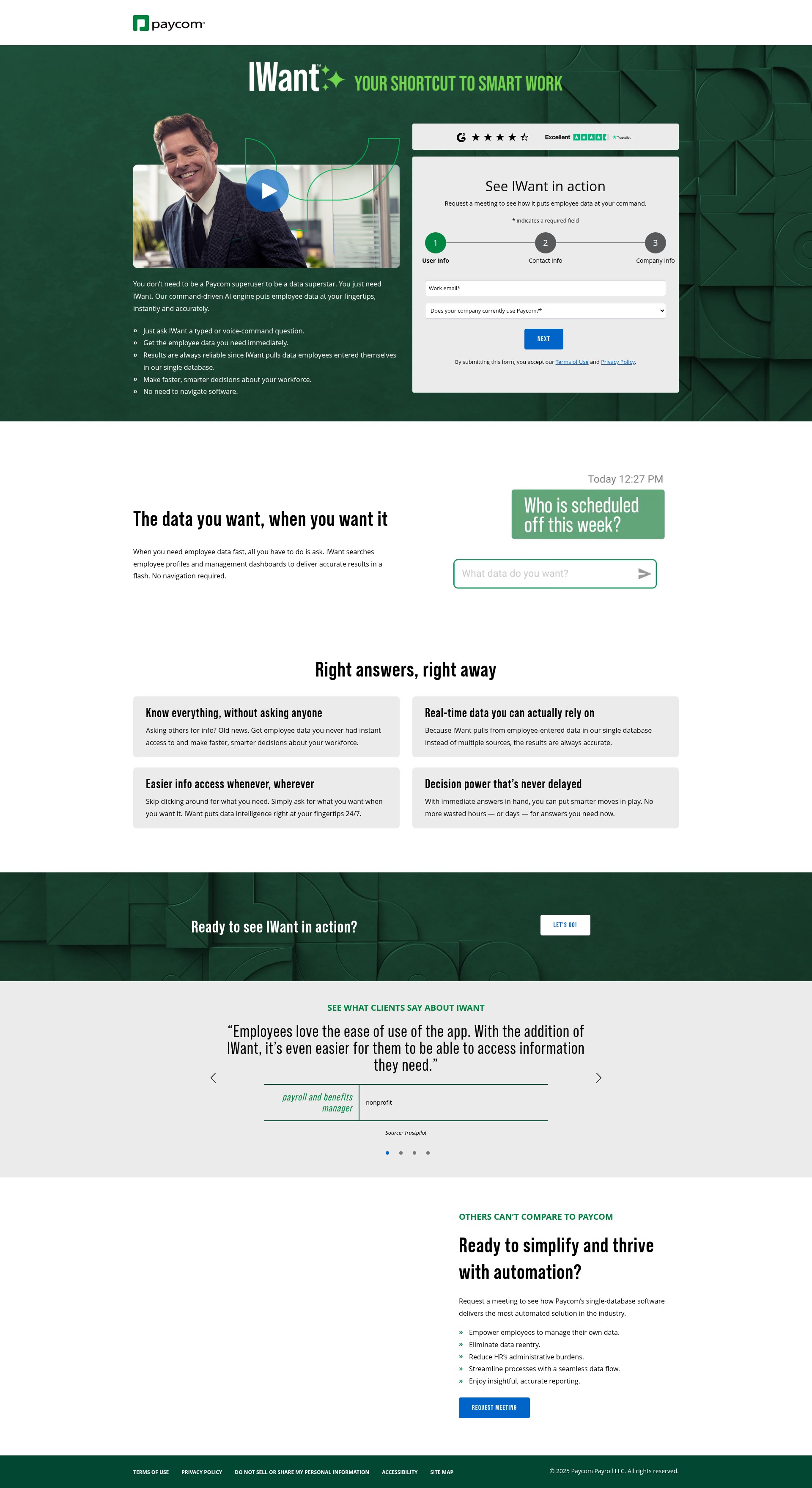 Landing Page