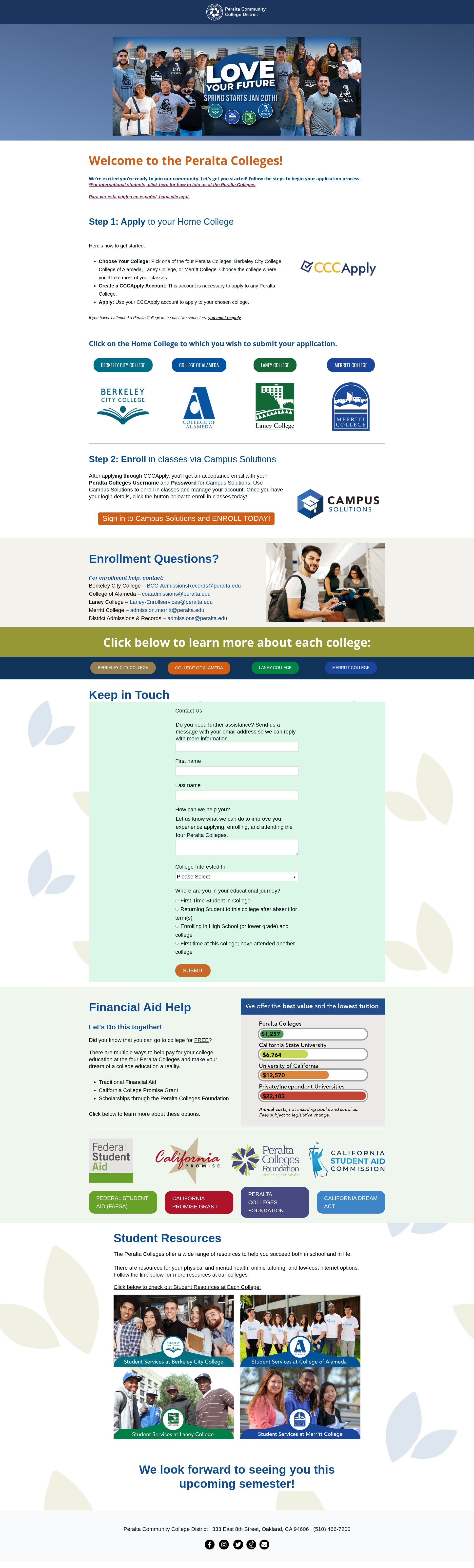 Landing Page