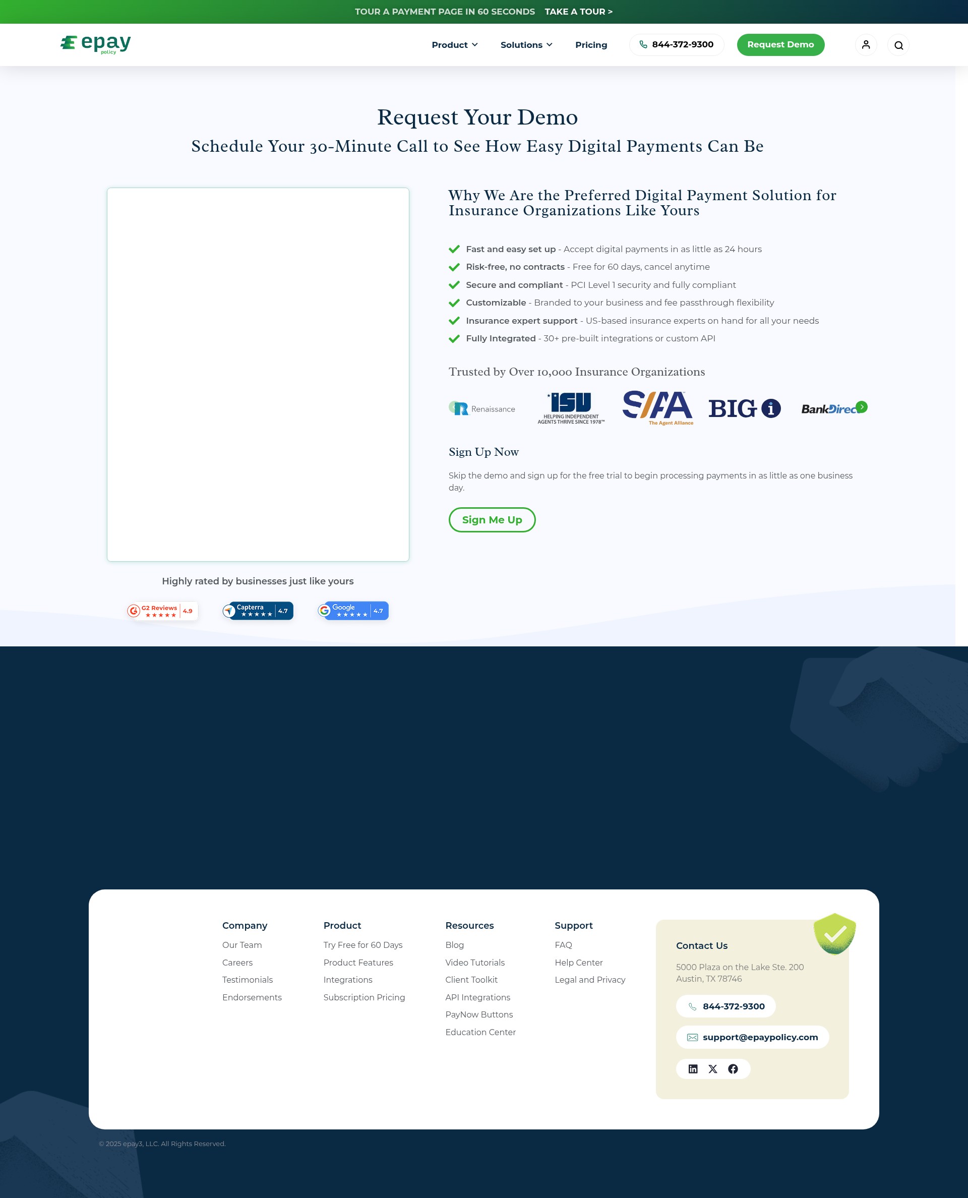 Landing Page