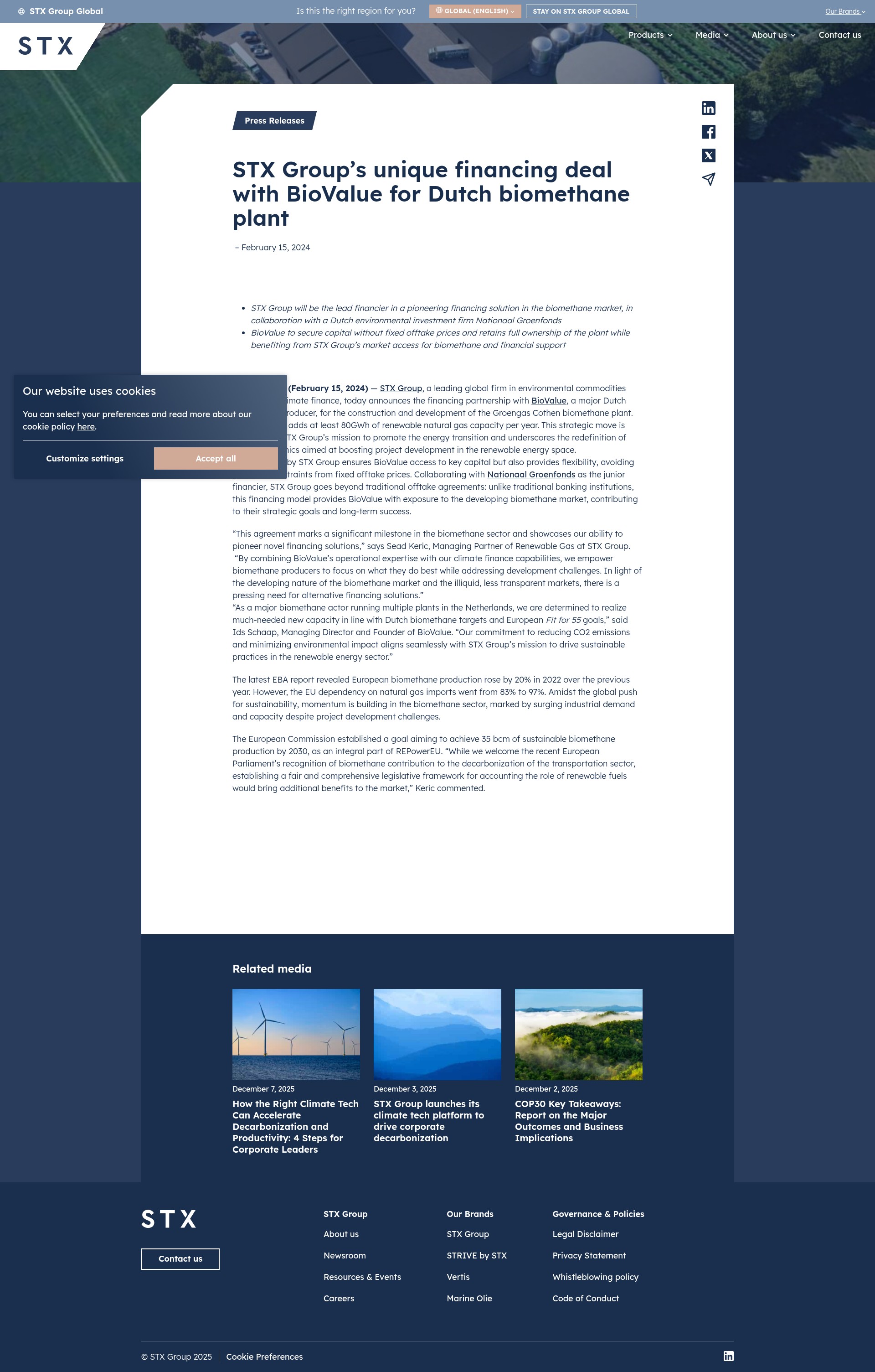 Landing Page